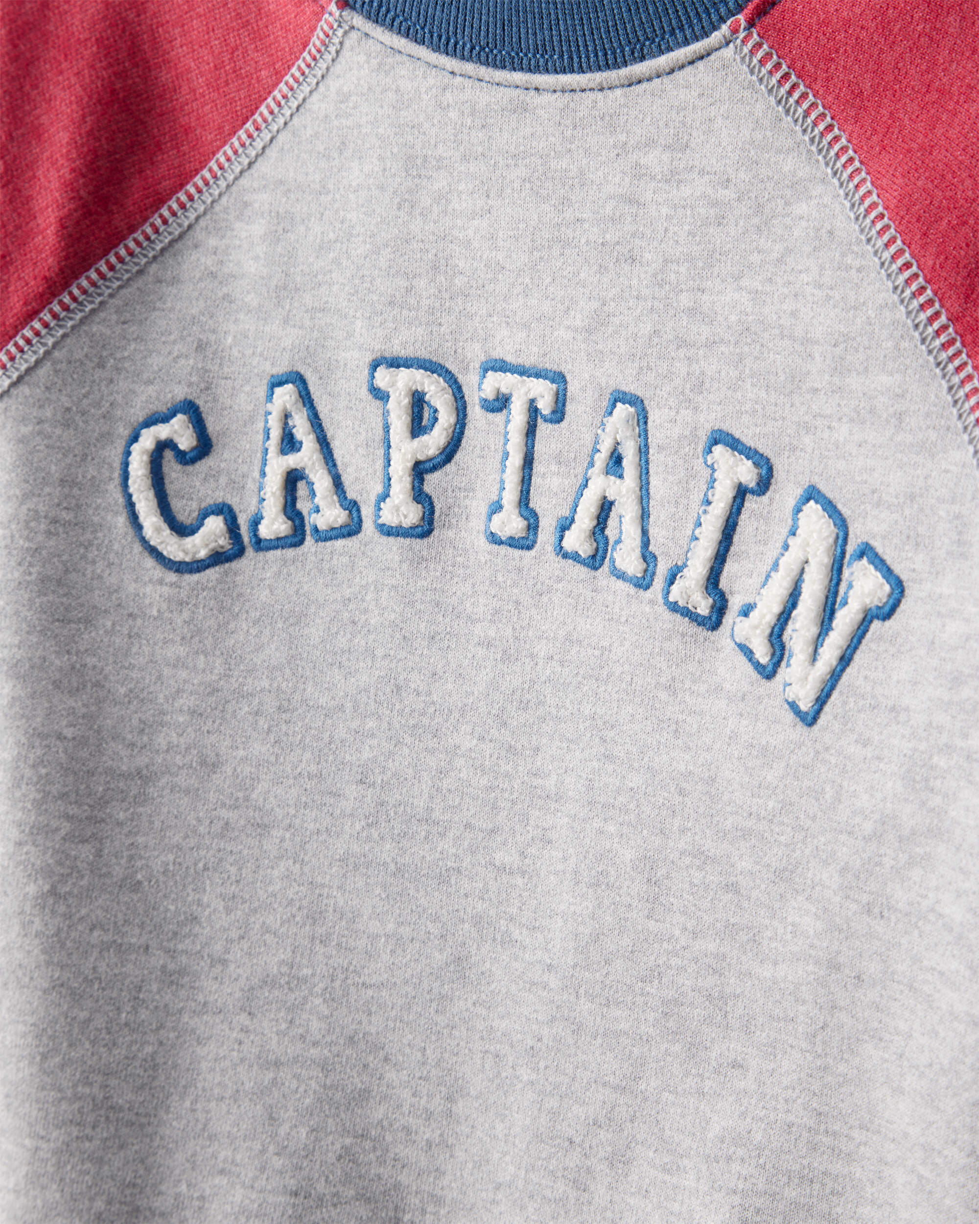 Baby Boy French Terry Long-Sleeve Pullover Sweatshirt