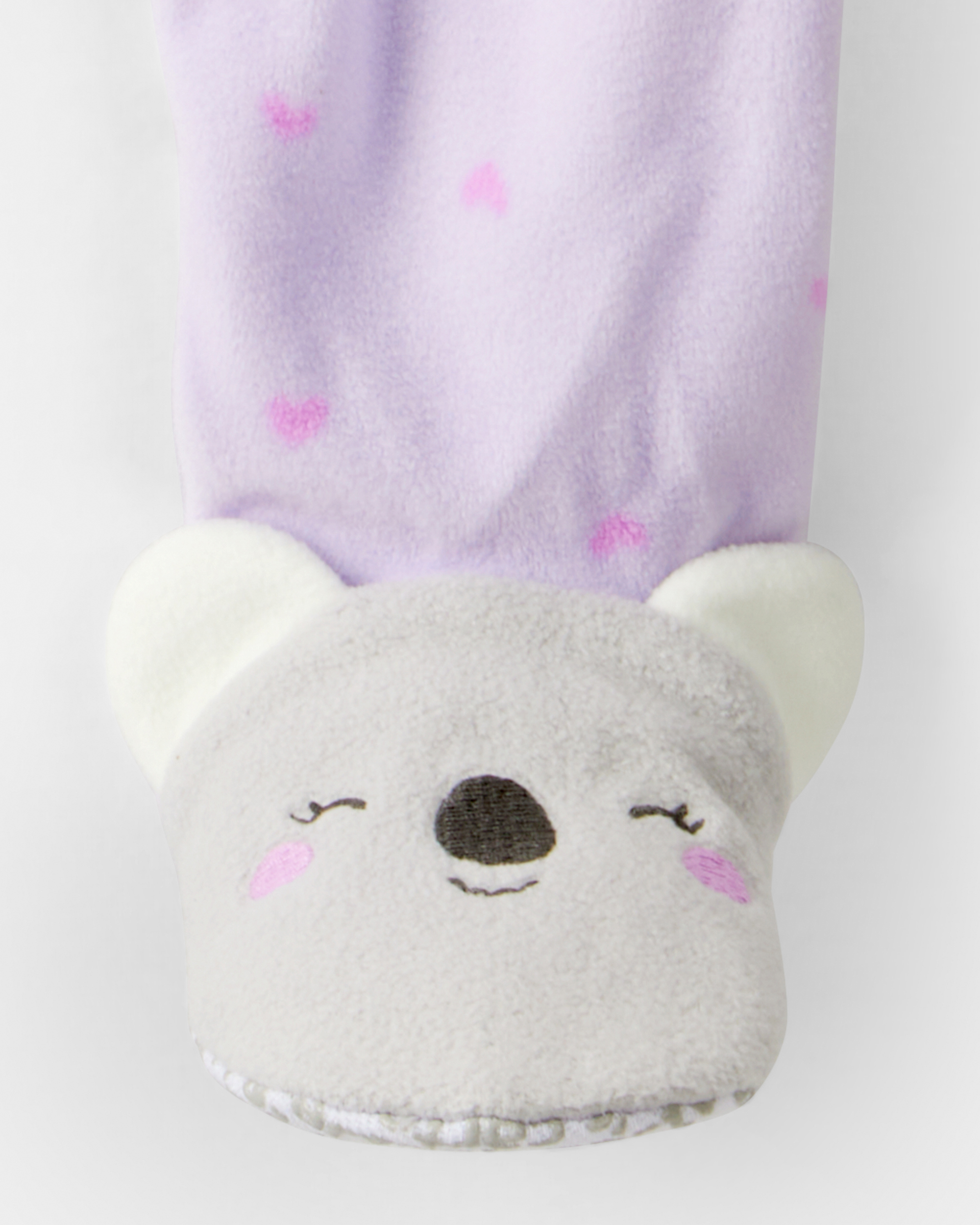 Toddler Girl Koala Loose Fit 1-Piece Pyjamas - Purple