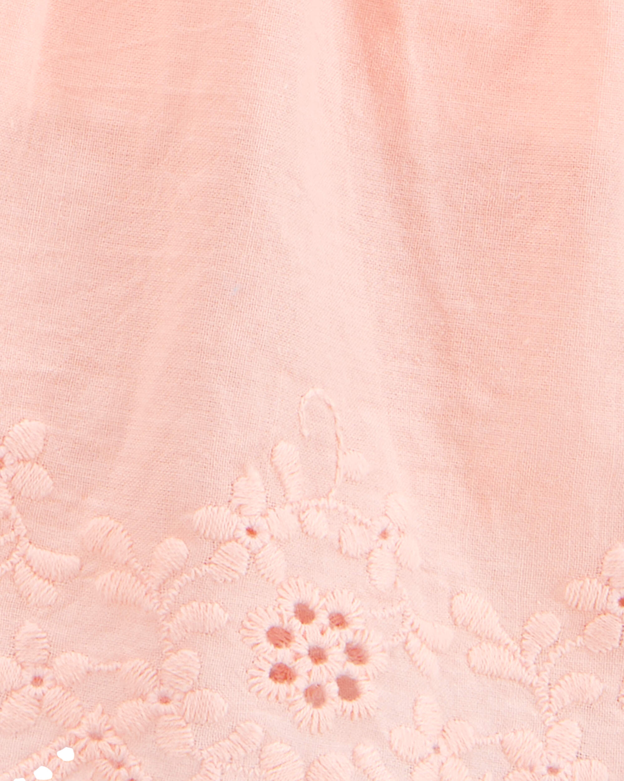 Girls Eyelet Skort - Pink