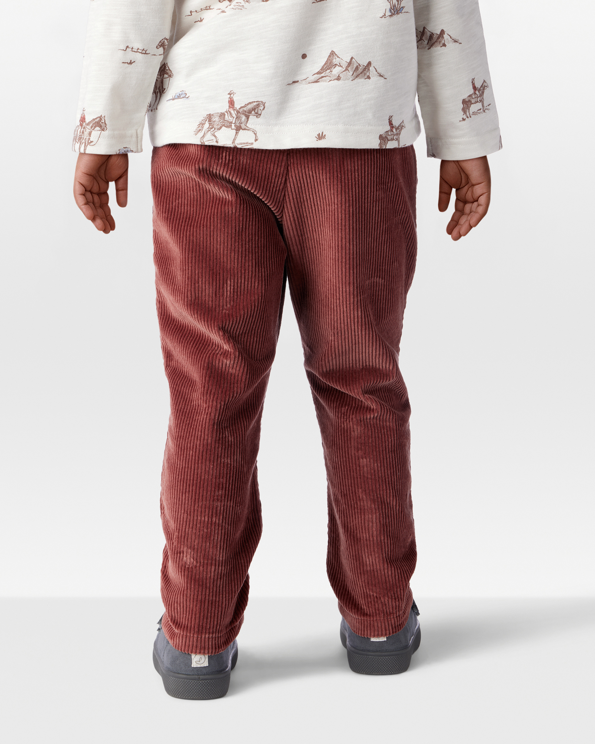 Toddler Organic Cotton Corduroy Drawstring Pants