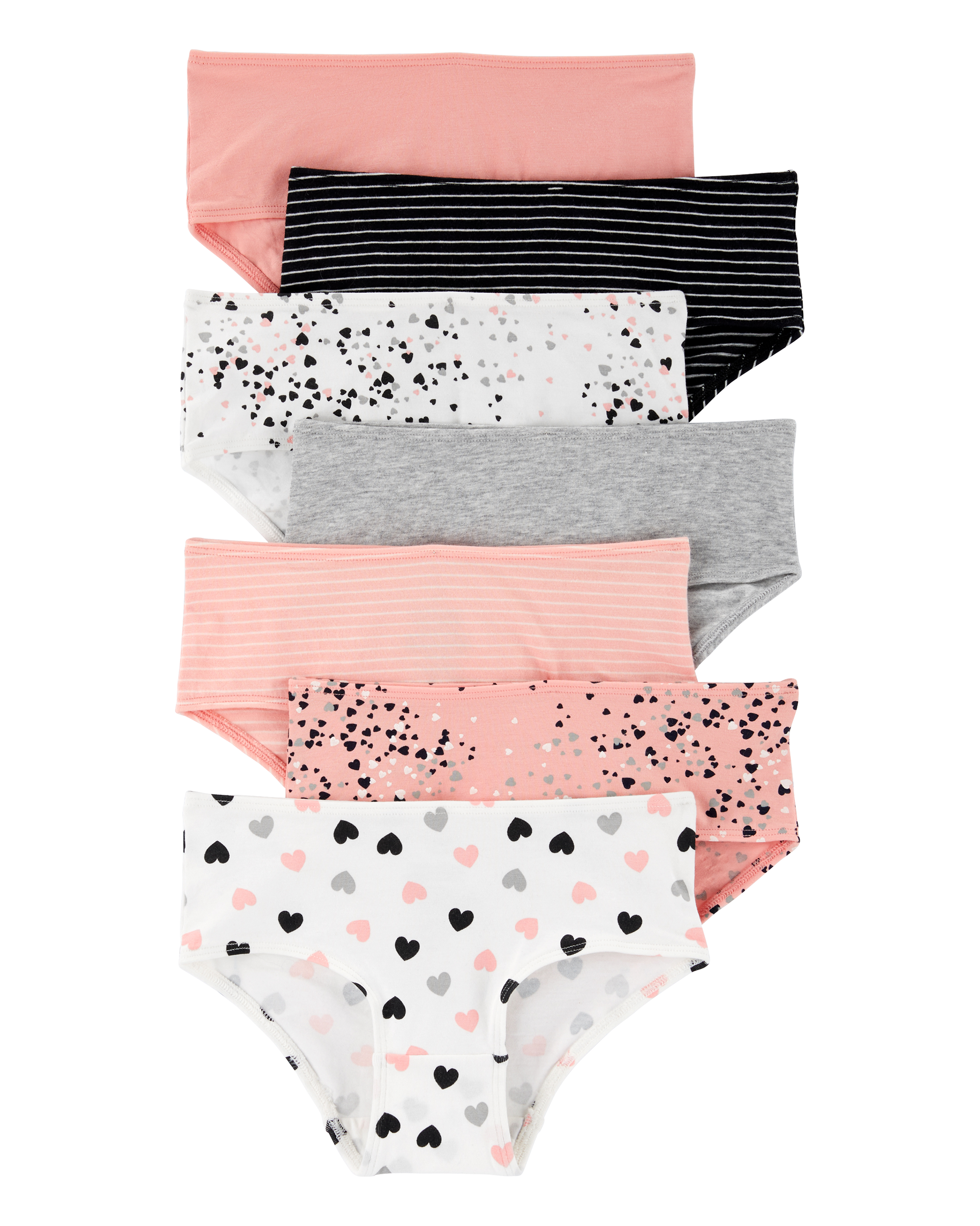 Kid 7-Pack Brief Stretch Cotton Undies