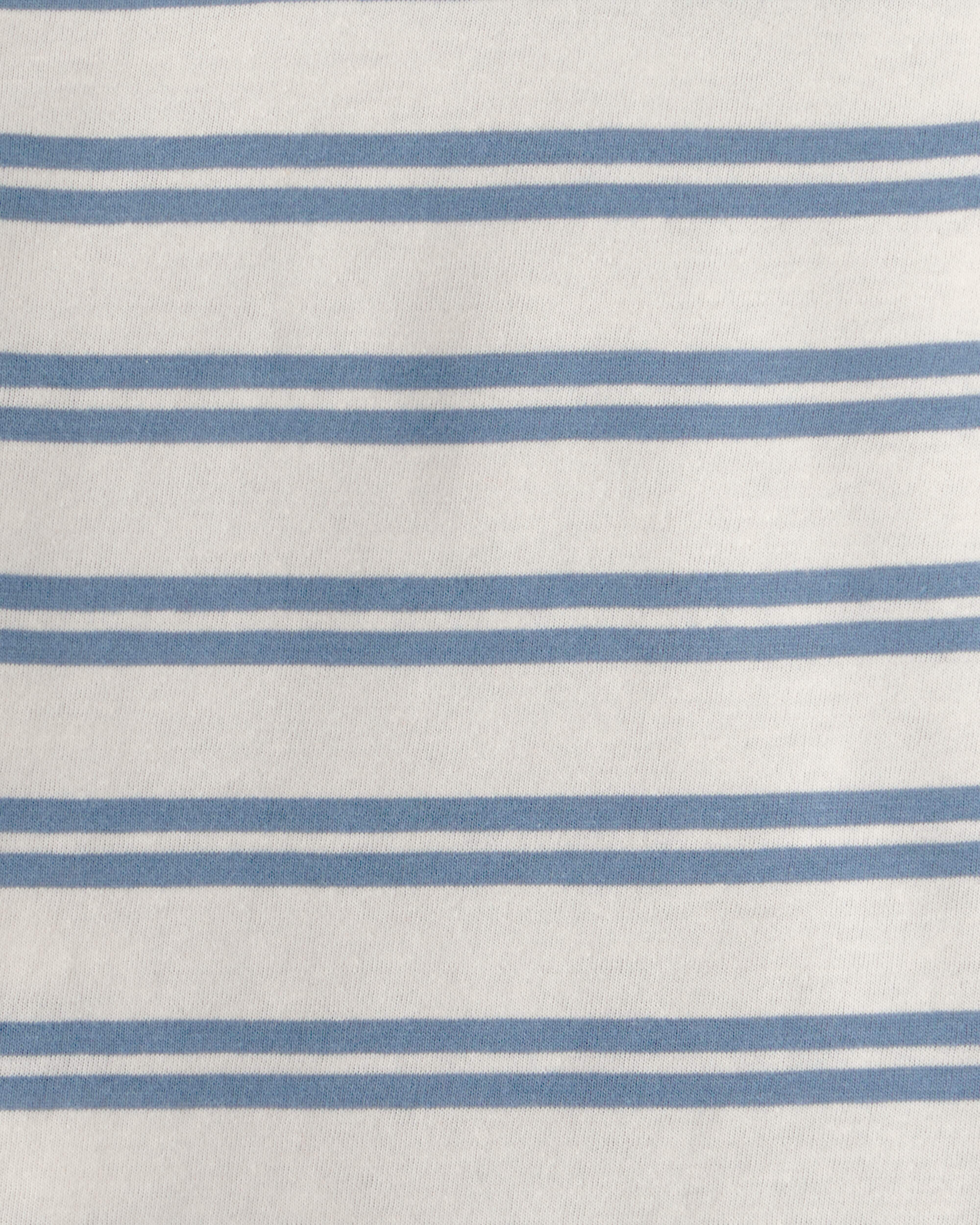 Baby Boy Striped Long-Sleeve T-Shirt - Blue