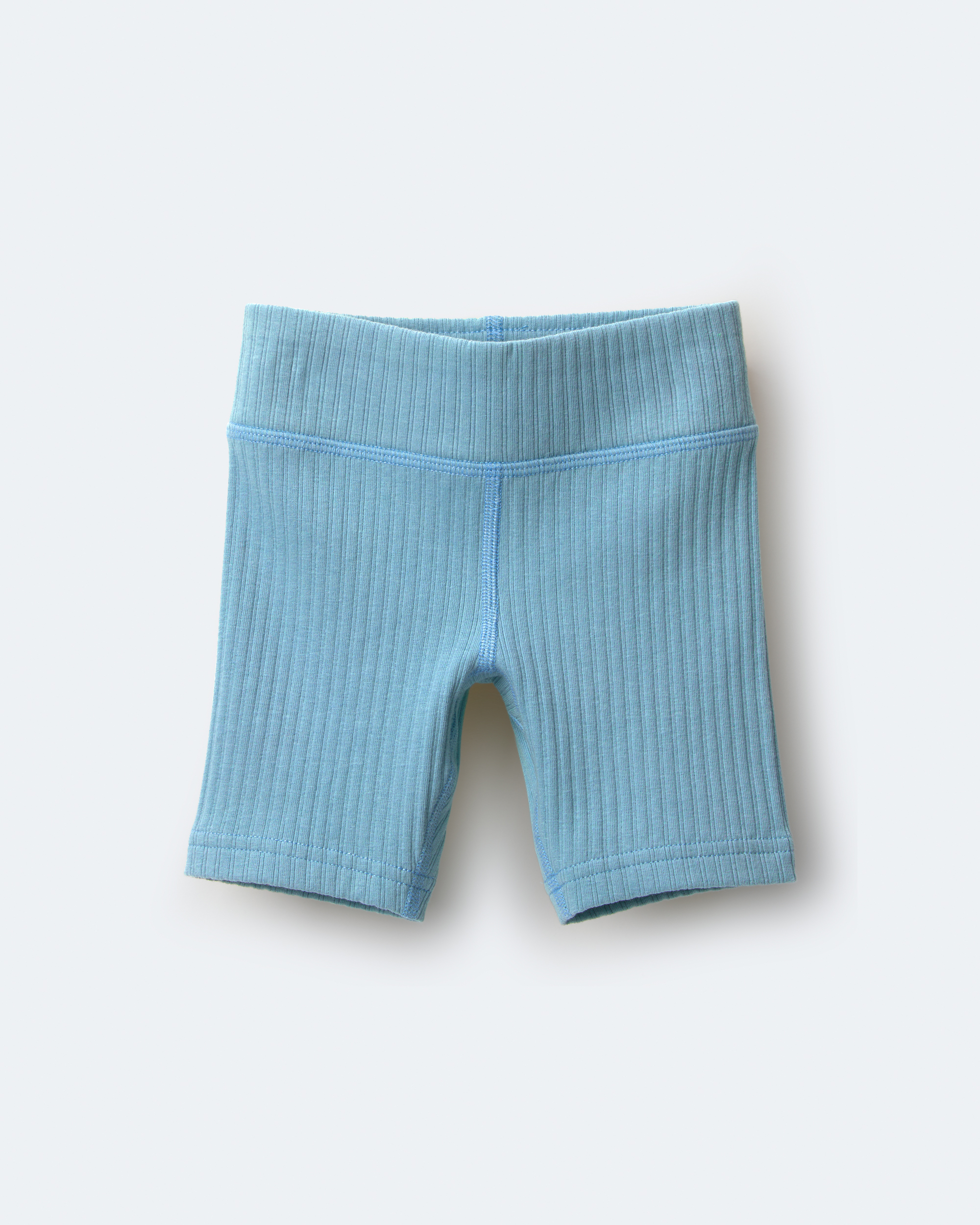 Toddler Girl Brooklyn Bike Shorts - Pale Blue
