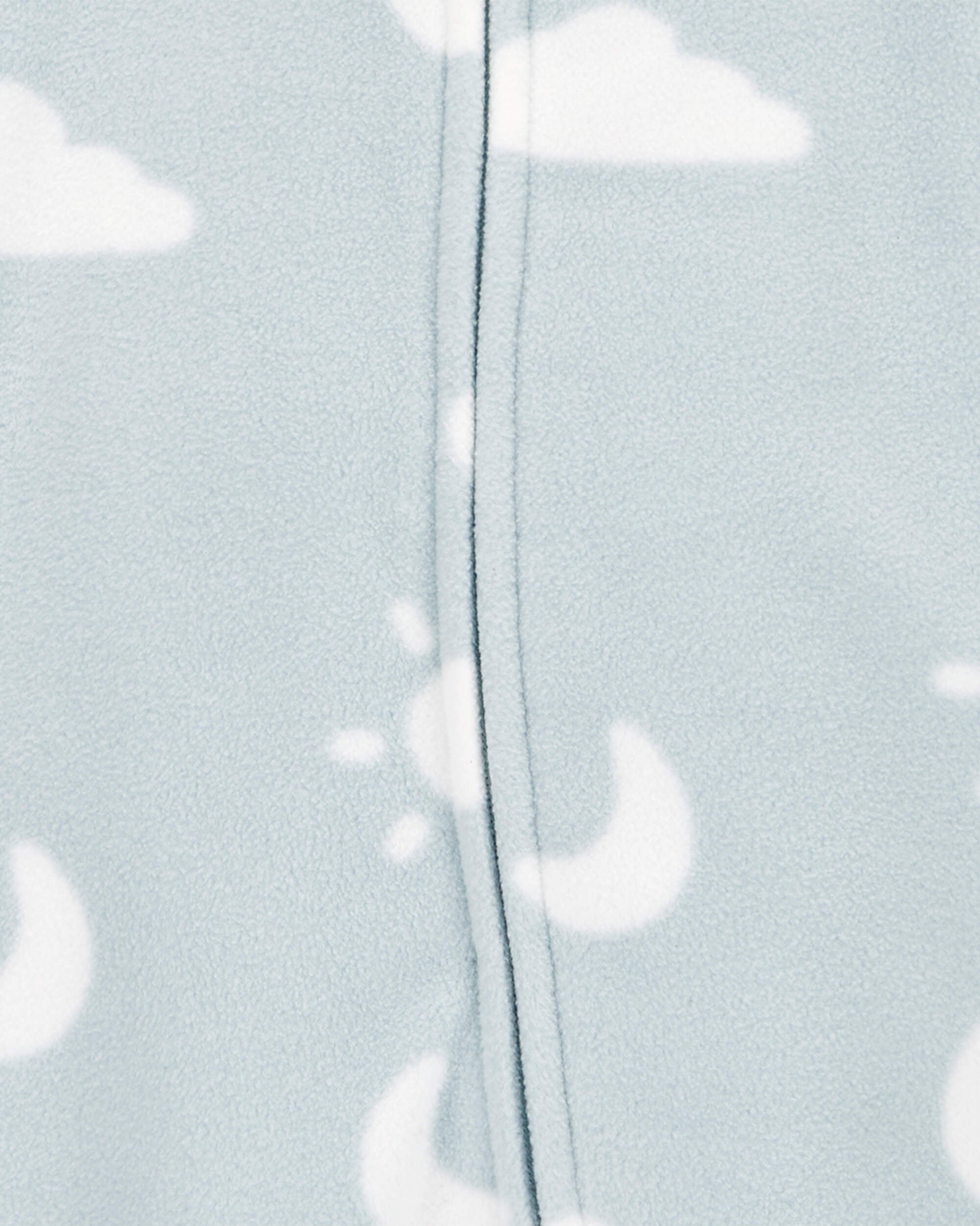 Blue Baby Cloud Fleece Zip Up Footie Sleeper Pyjamas Carter s Oshkosh Canada