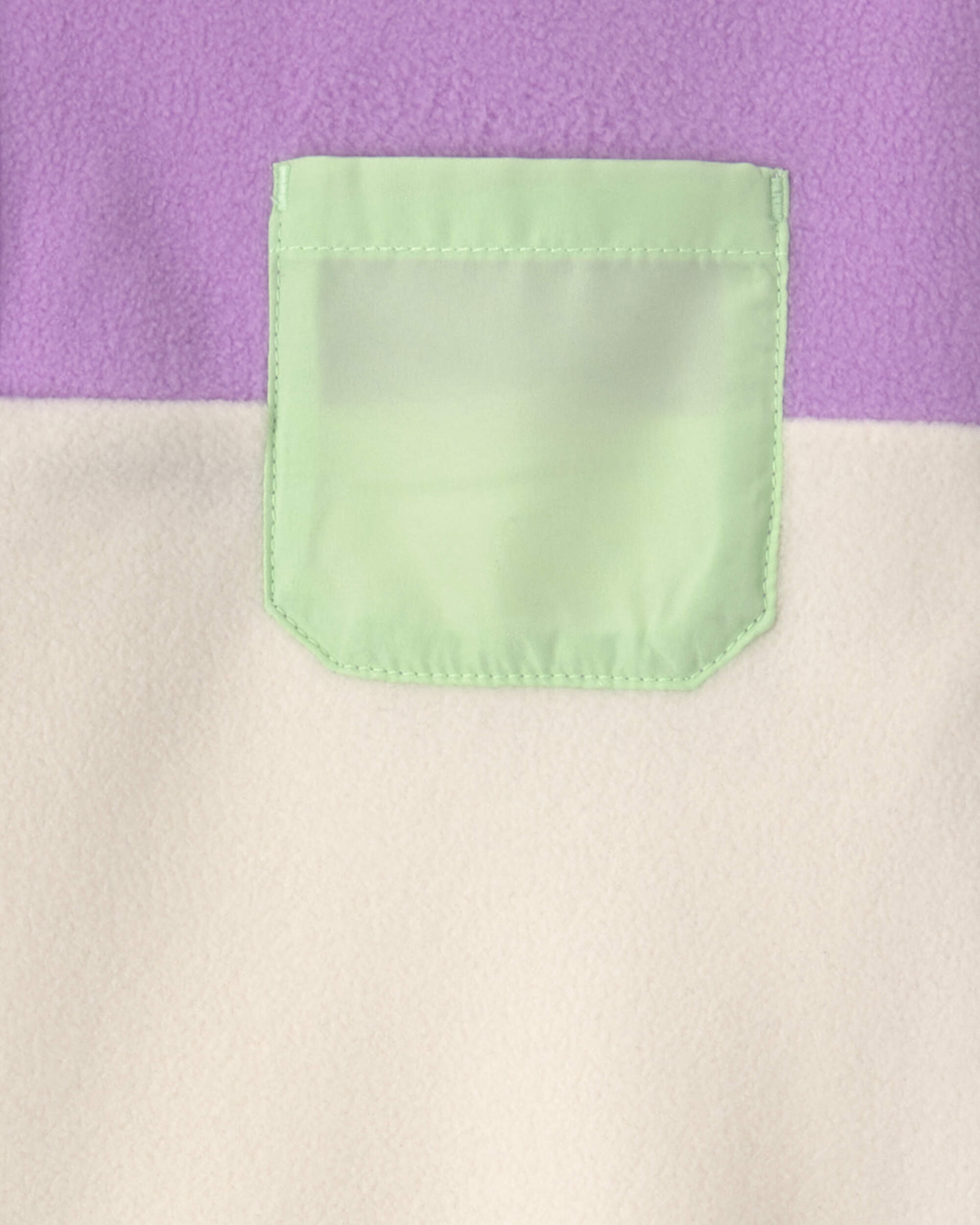 Baby Girl 2-Piece Heart Fleece Long-Sleeve Top & Pant Set - Purple/Cream