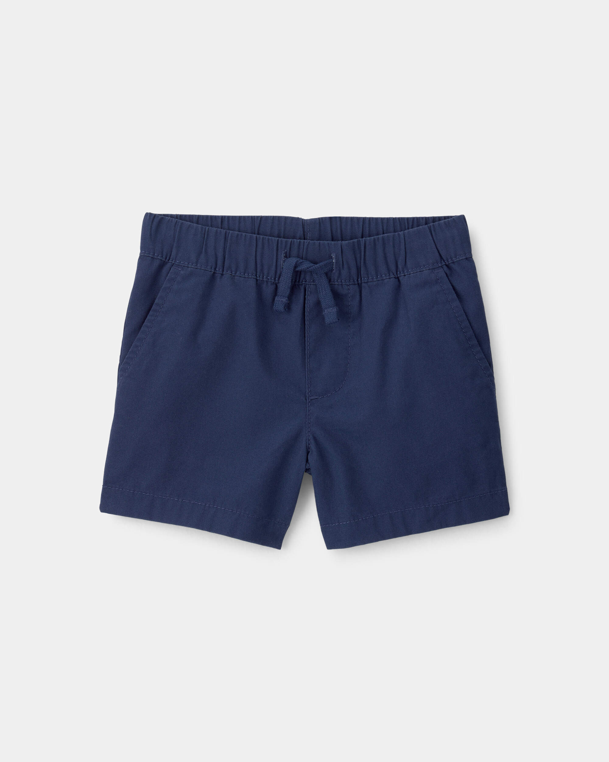 Baby Boy Canvas Shorts - Blue