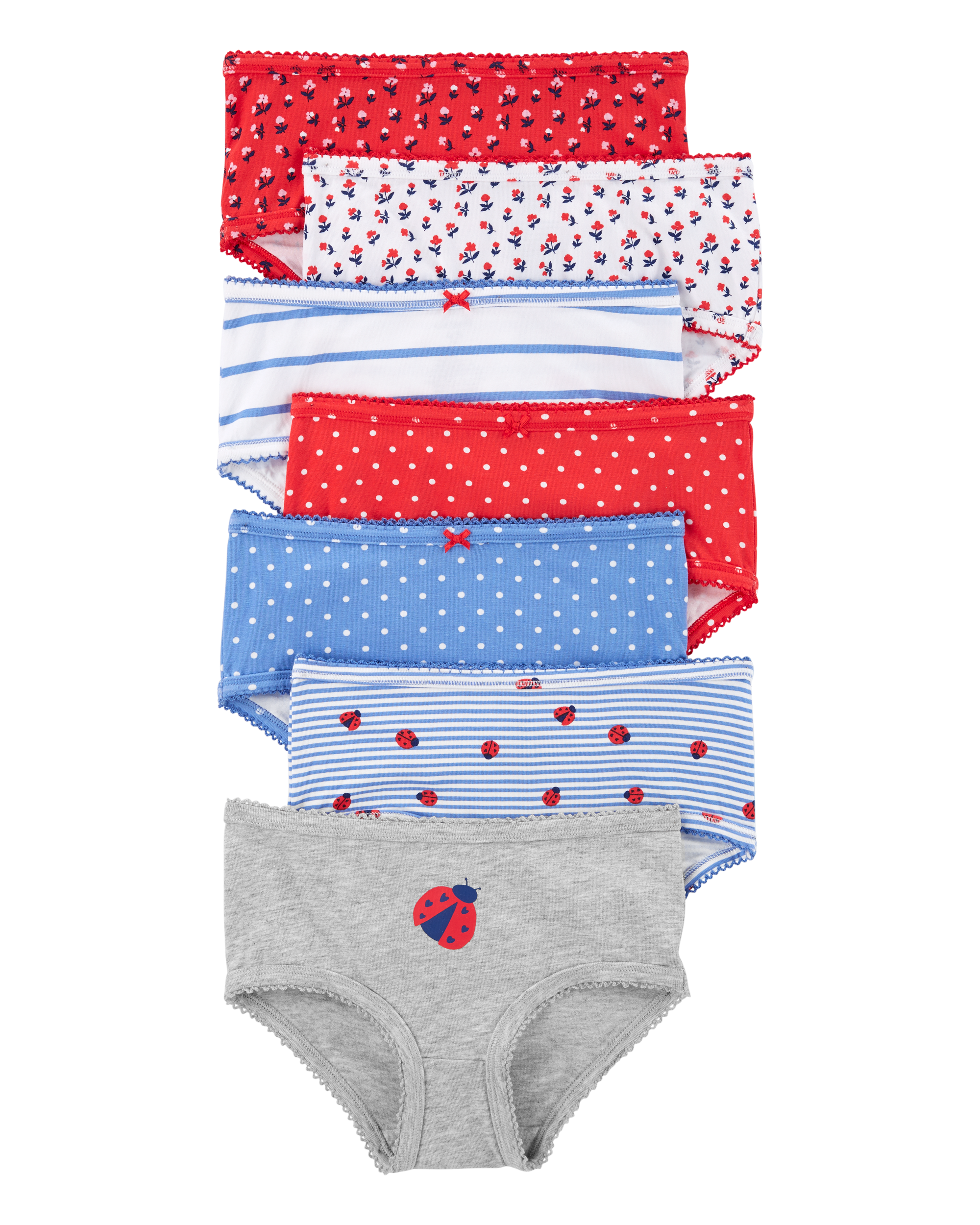 Kid 7-Pack Stretch Cotton Undies
