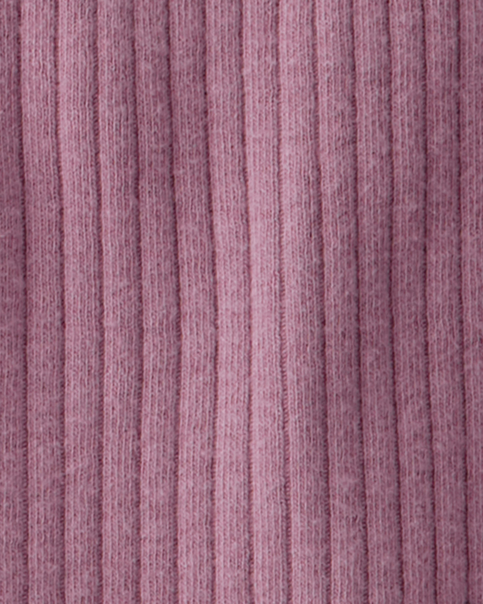 Baby Girl 2-Pack Organic Cotton Rib Leggings