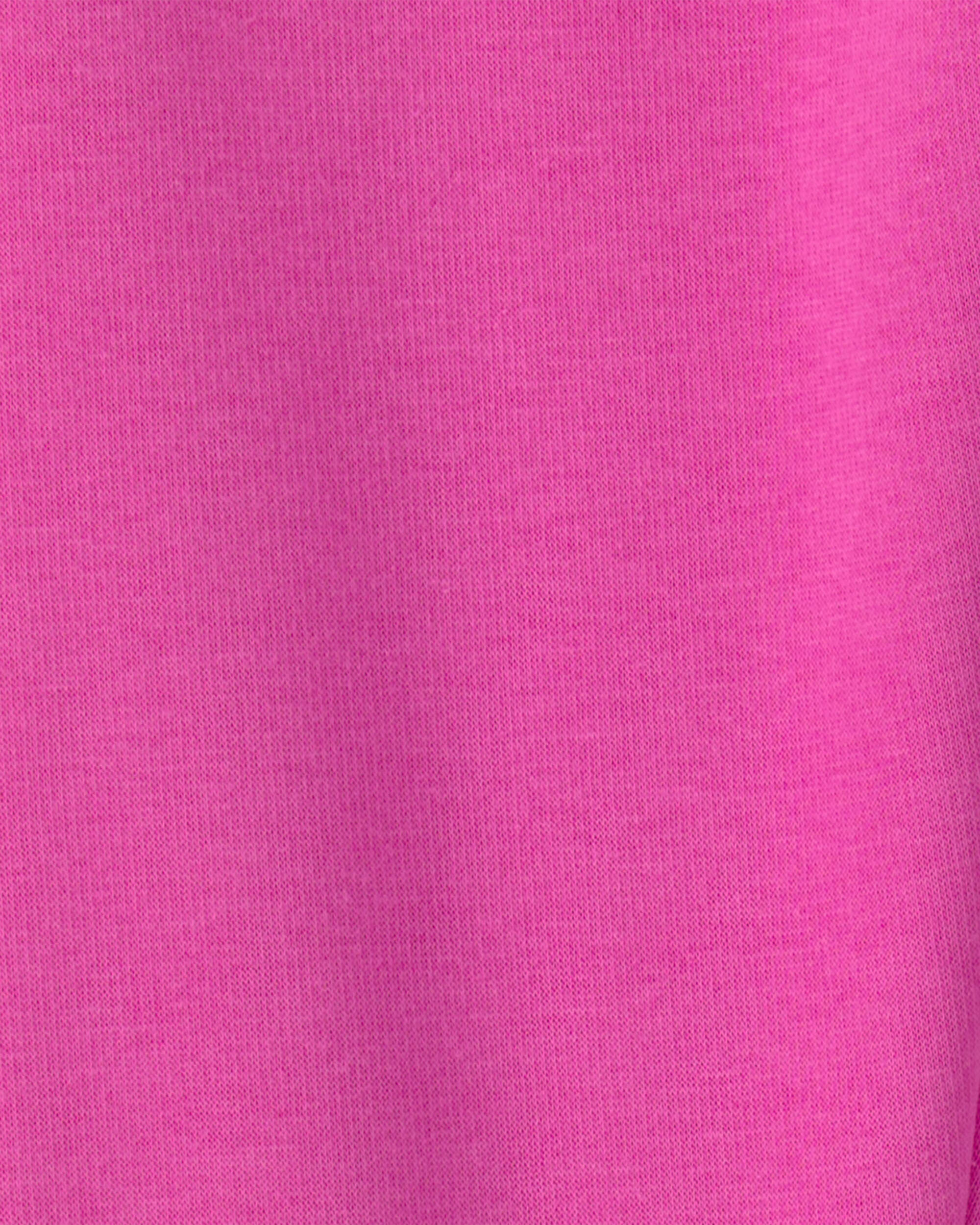 Girls Fleece Pull-On Stretch Leggings - Pink
