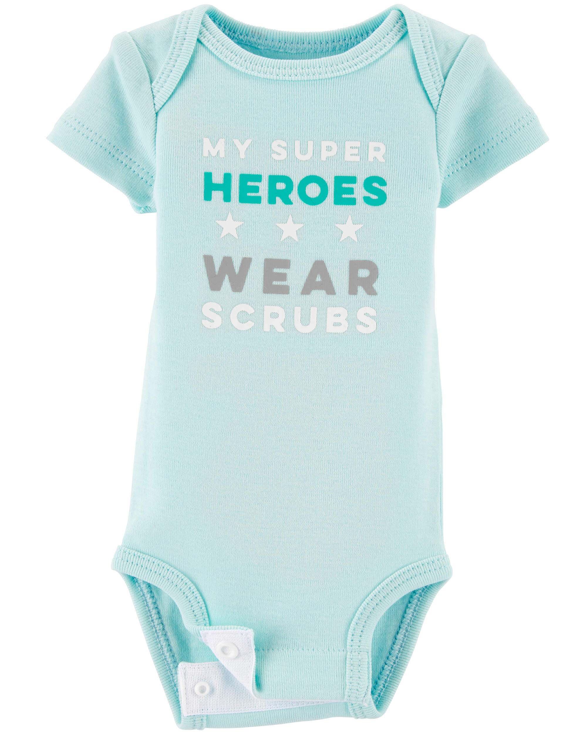 Blue Preemie Super Hero Bodysuit