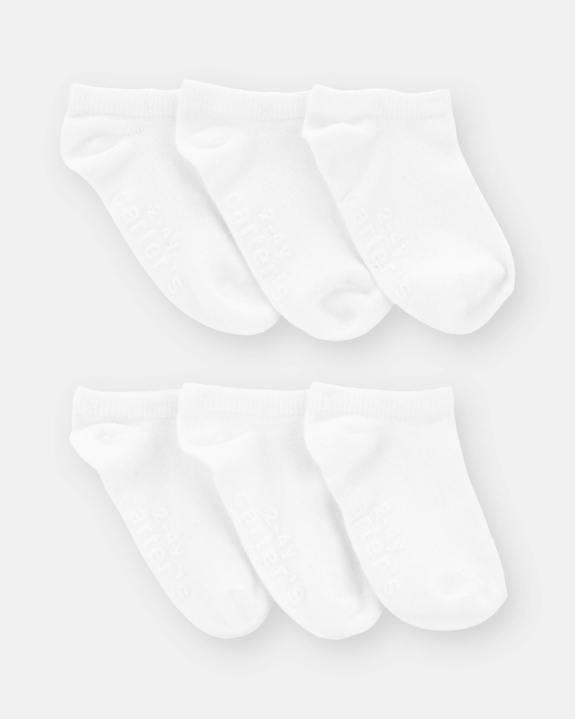 Toddler 6-Pack No-Show Socks