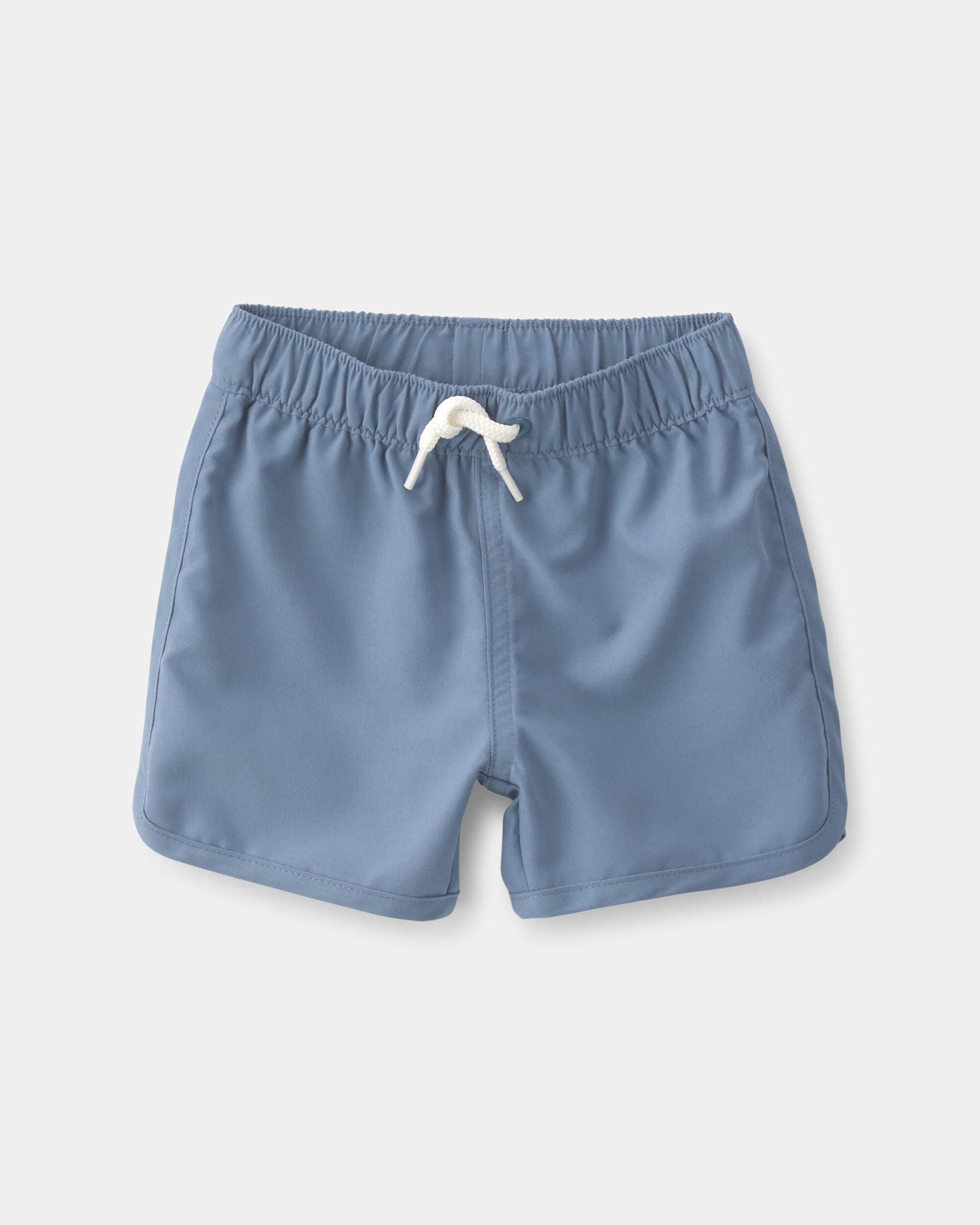 Baby Boy 3-Piece Palm Tree Solid Long-Sleeve Rashguard Swimsuit Set - White