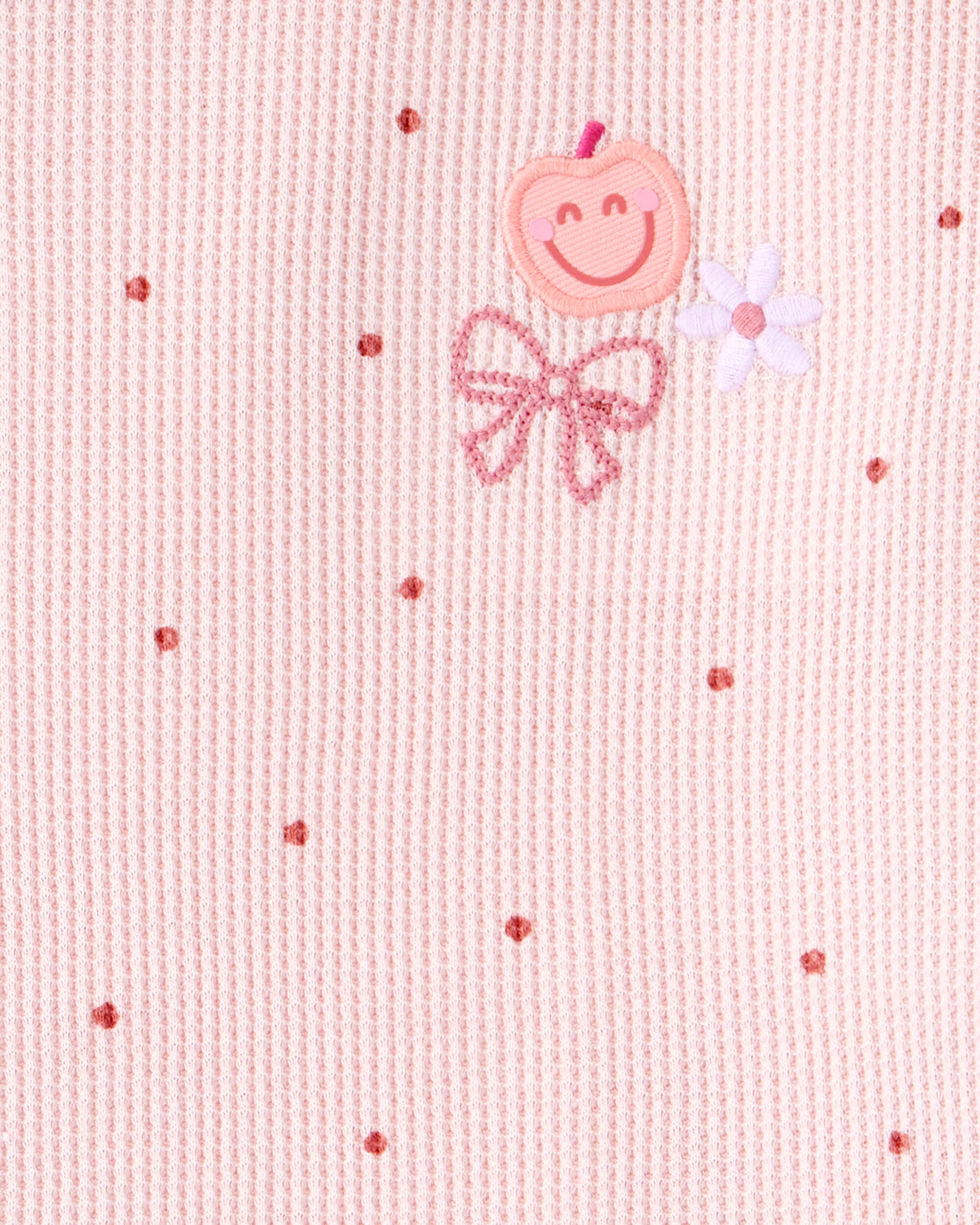 Toddler Girl Polka Dot Short-Sleeve Top - Pink