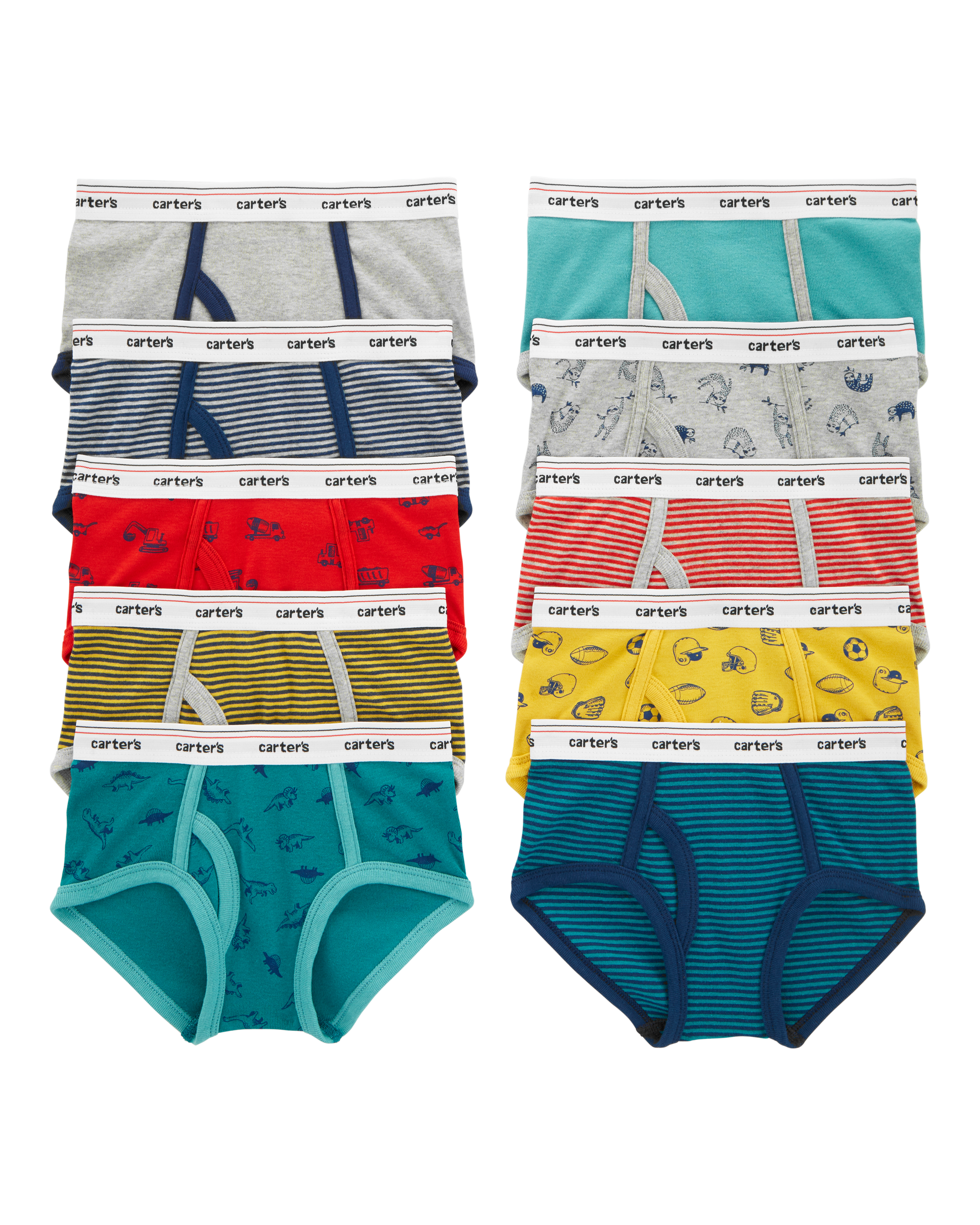 10-Pack Cotton Briefs