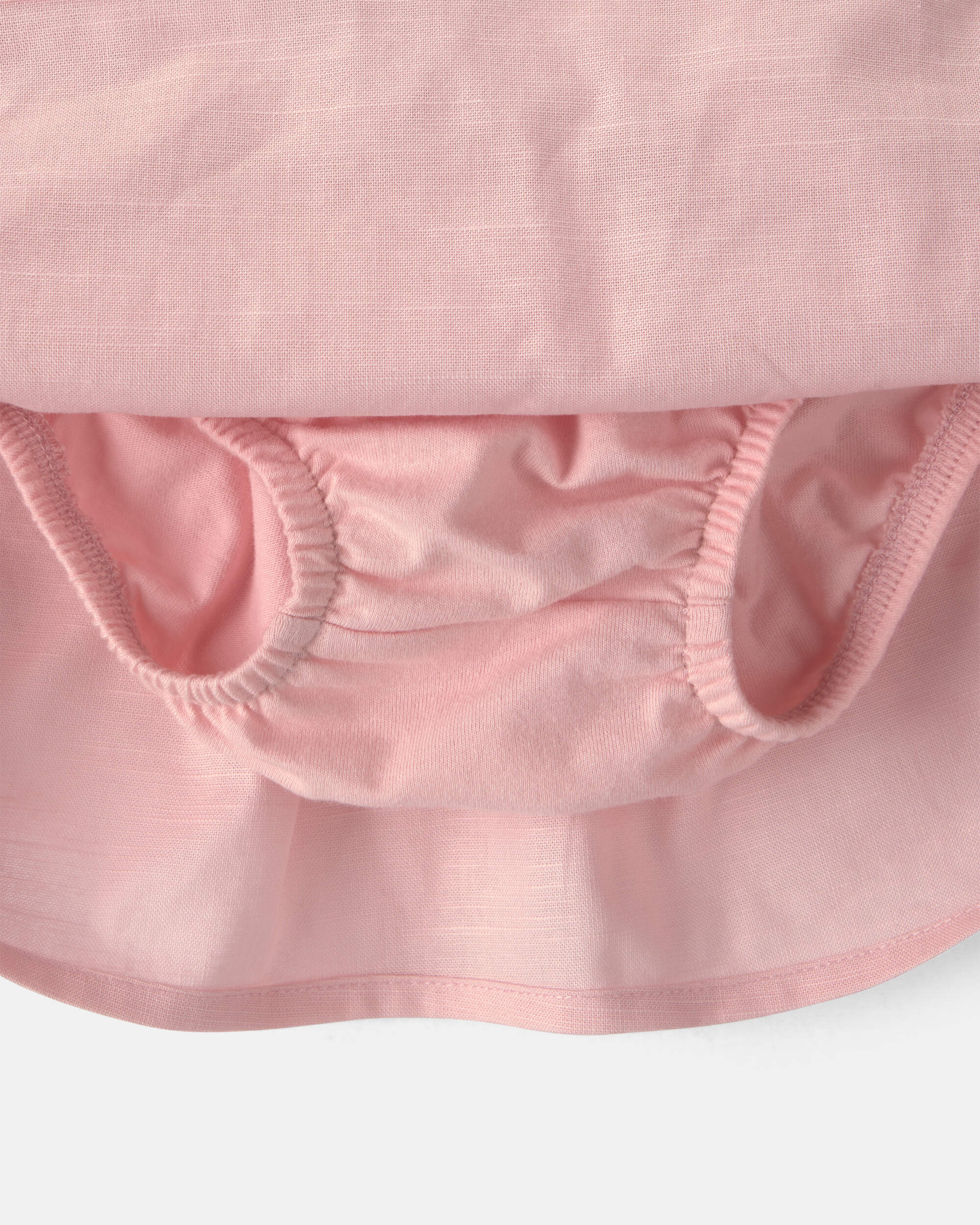 Baby Girl 2-Piece Eyelet Top & Skort Set - Pink