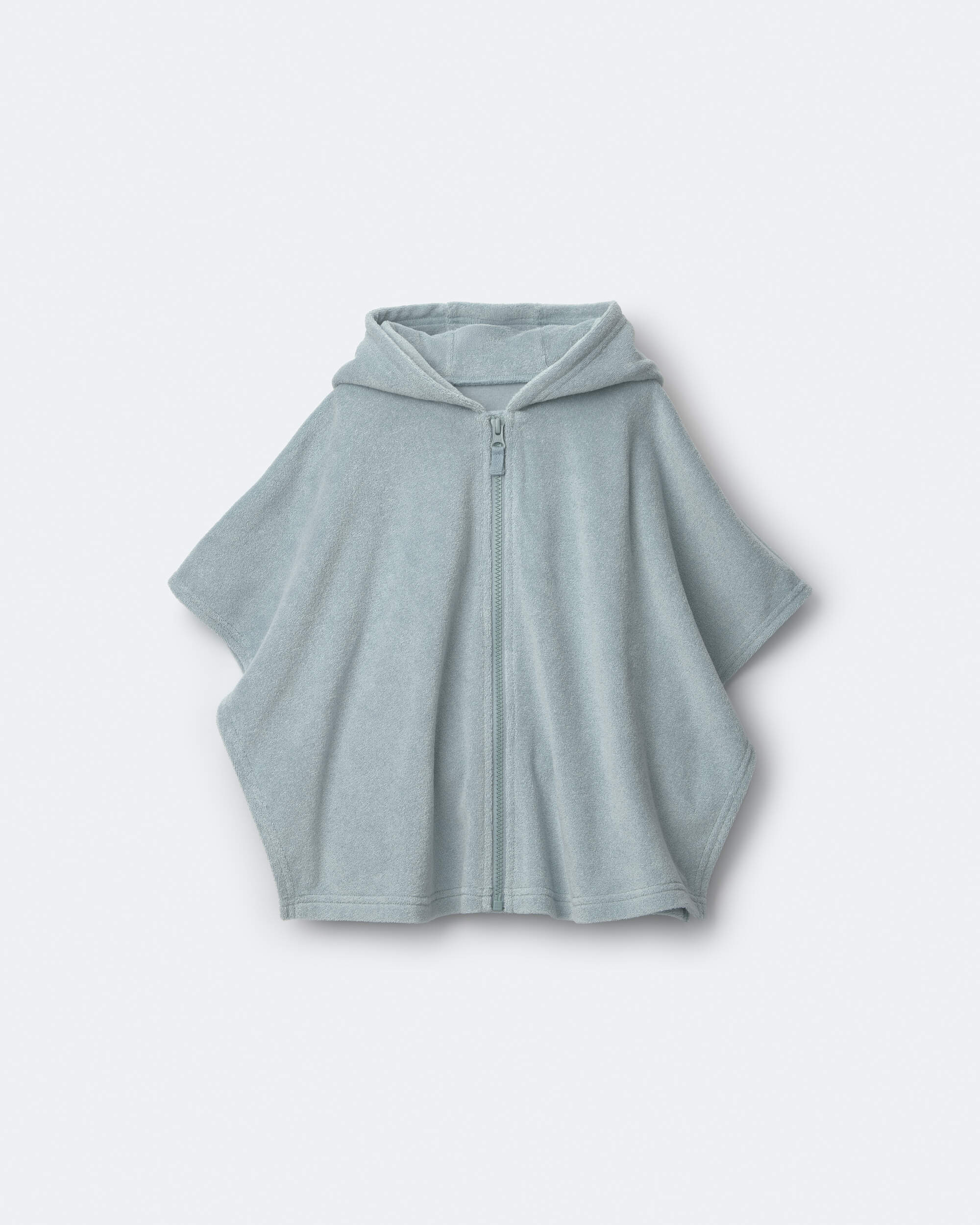 Toddler French Terry Hooded Coverup - Pale Blue