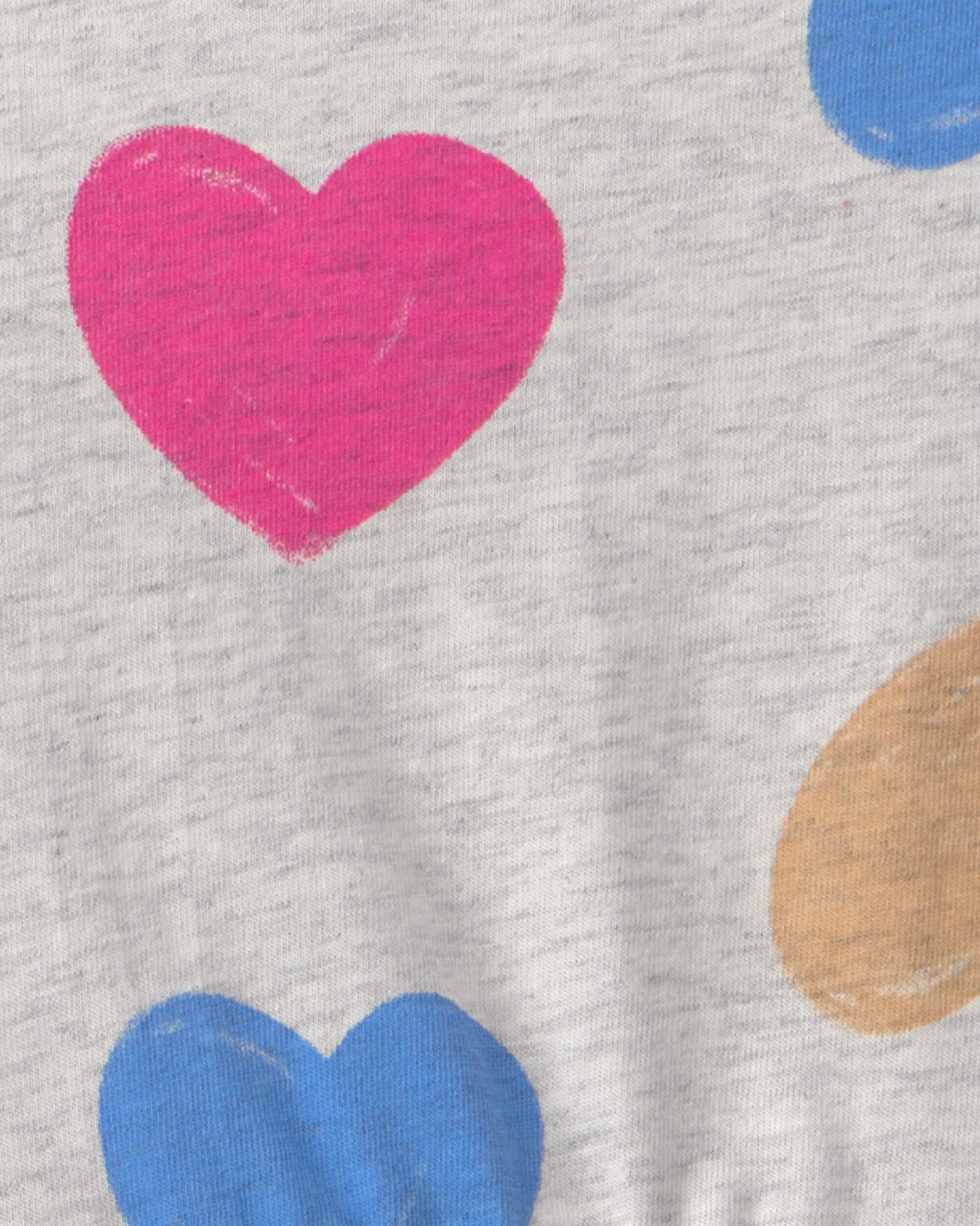 Toddler Girl Heart Long-Sleeve Dress