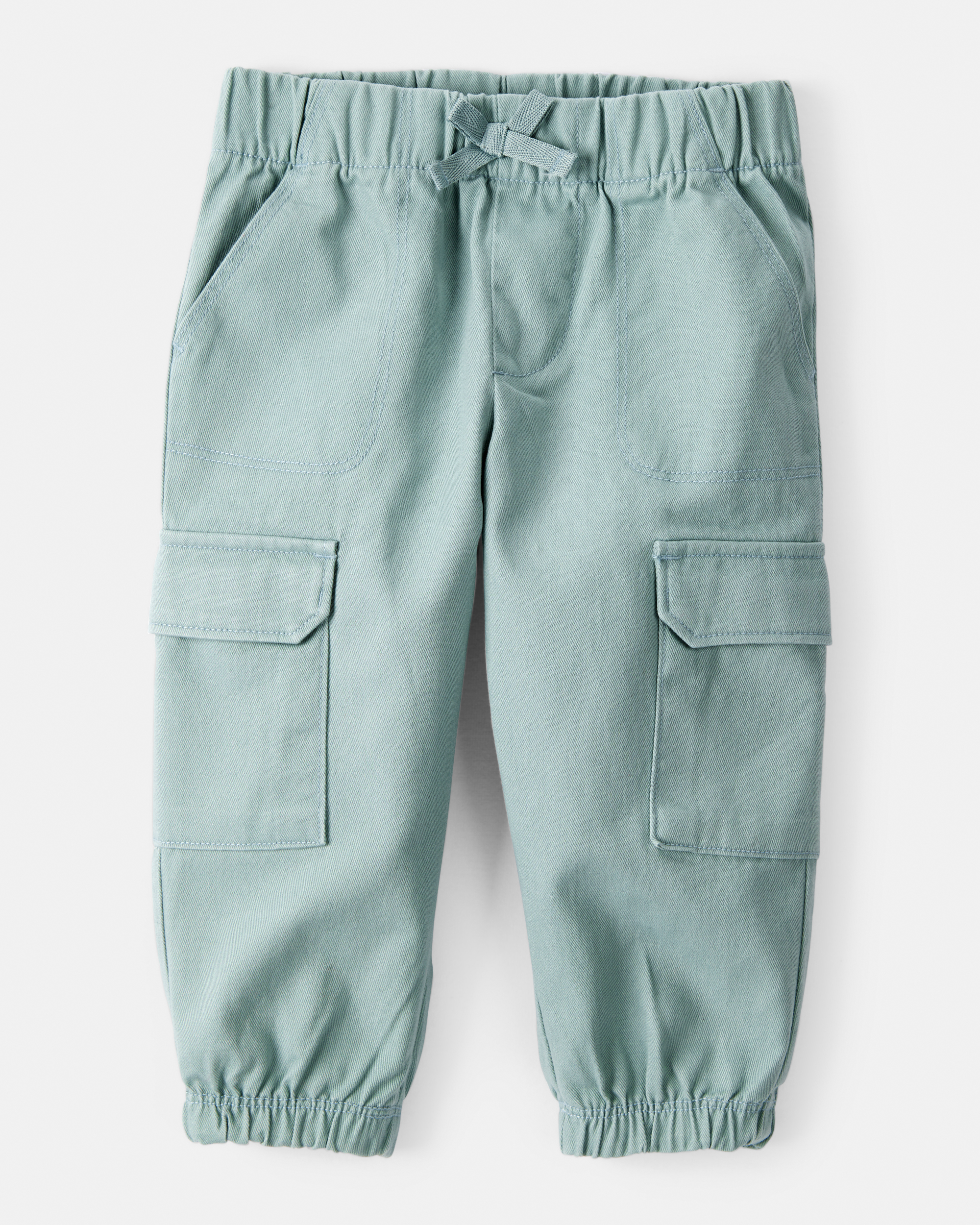 Baby Girl 2-Piece "Loved" Pullover Sweatshirt & Pant Set - Cream/Green