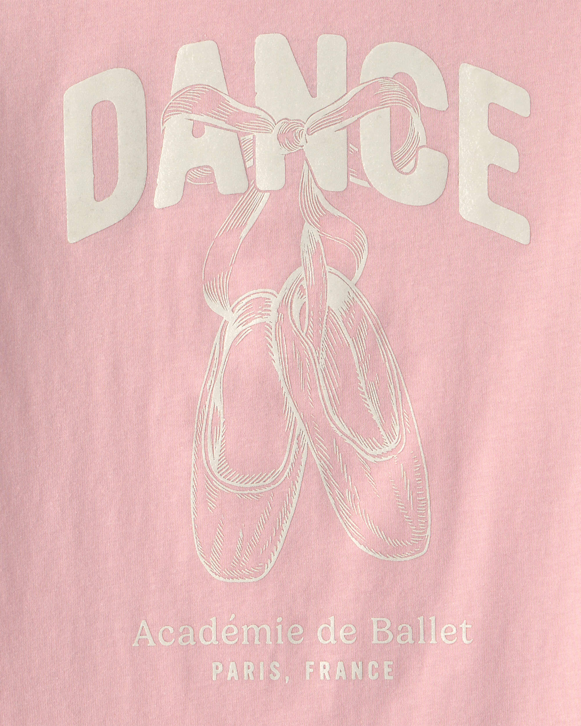 Girls Ballet Long-Sleeve Graphic Tee - Pink