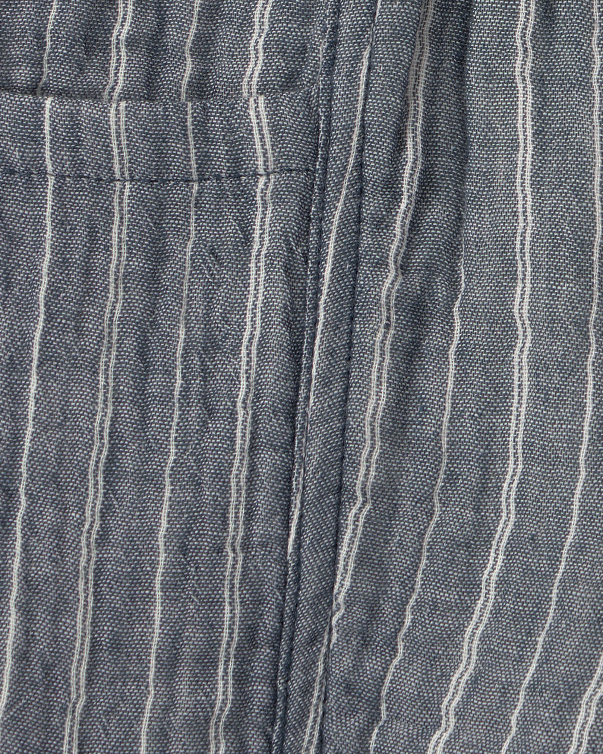 Toddler Boy 2-Piece Organic Cotton Gauze Short Set Cream