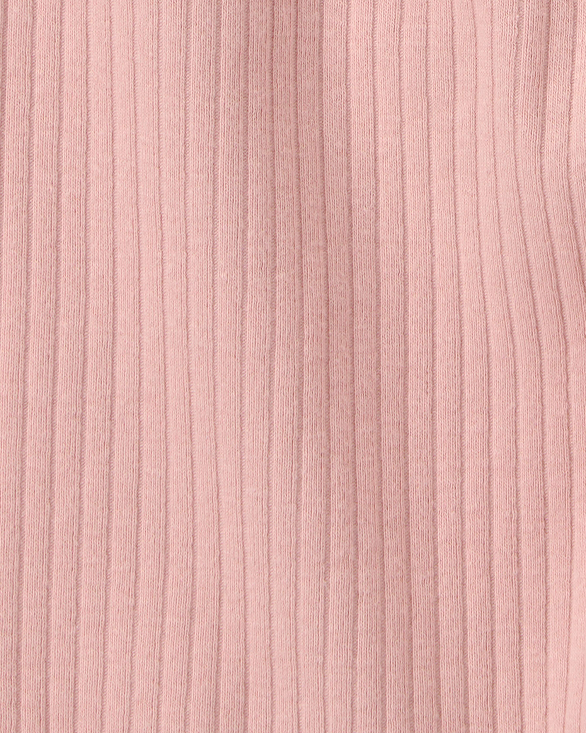 Girls 2-Piece Top & Short Set Made with Organic Cotton Strawberry Print