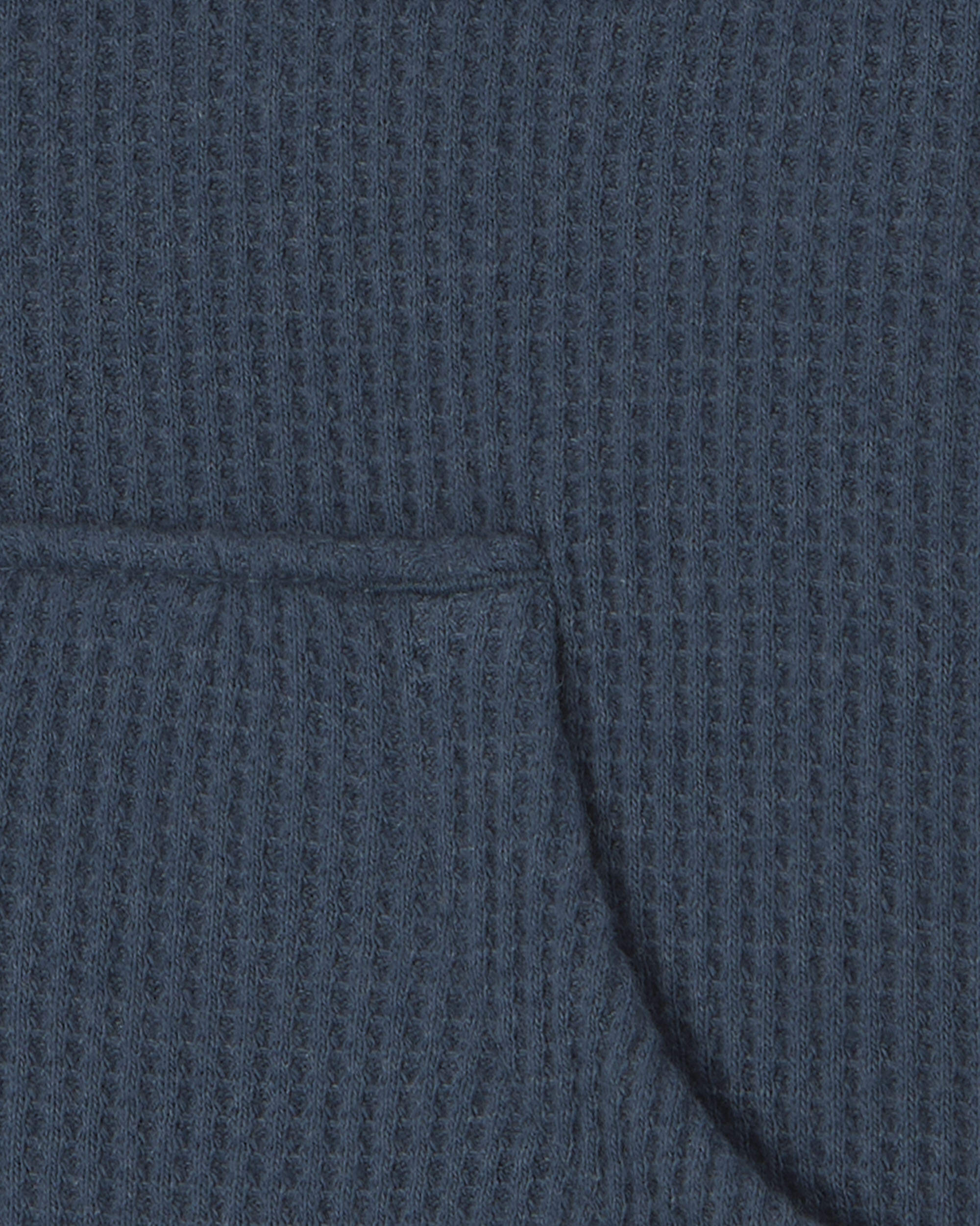 Baby Boy Recycled Teddy Fleece Waffle Knit Hooded Jacket Made with Organic Cotton