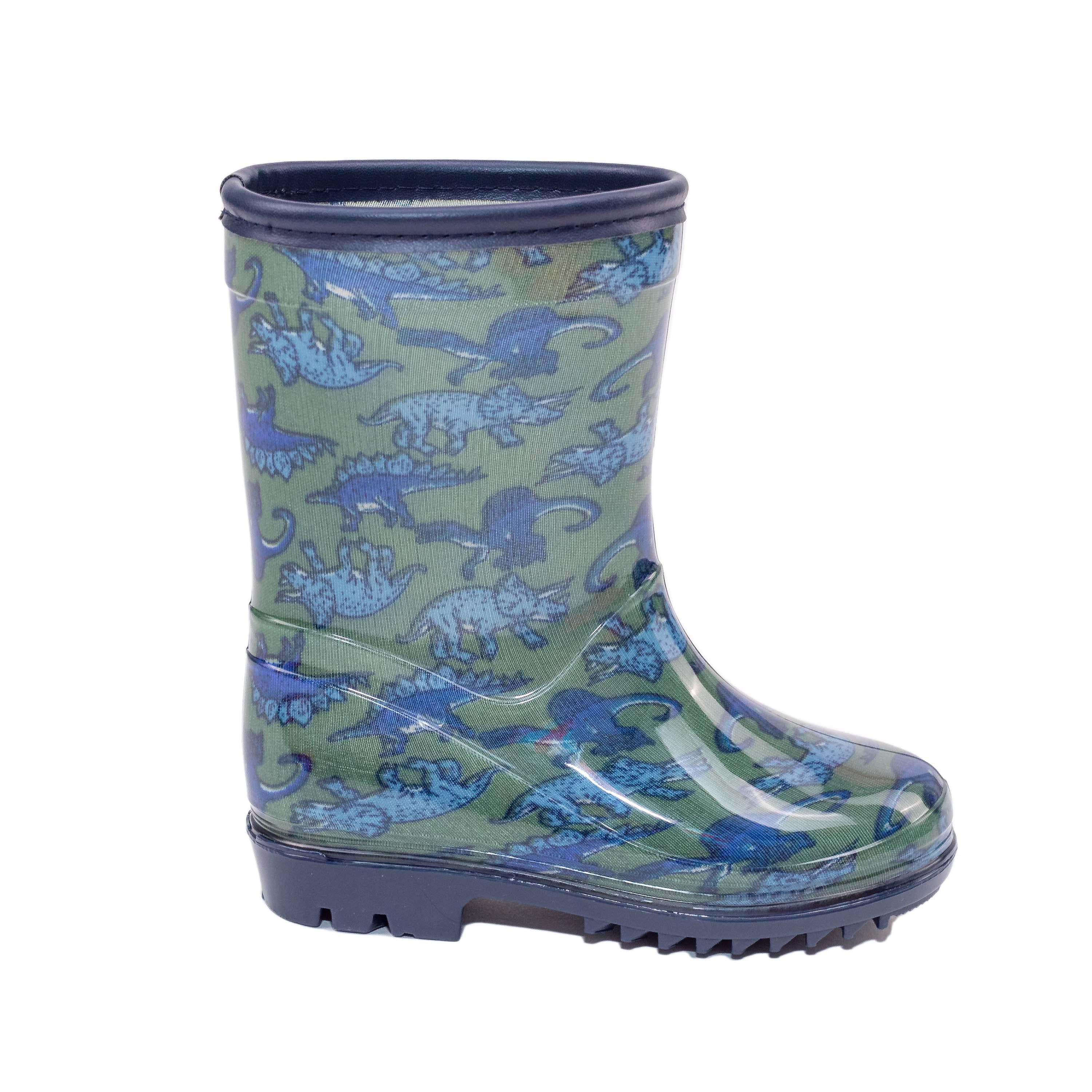 Kids dinosaur rain boots online
