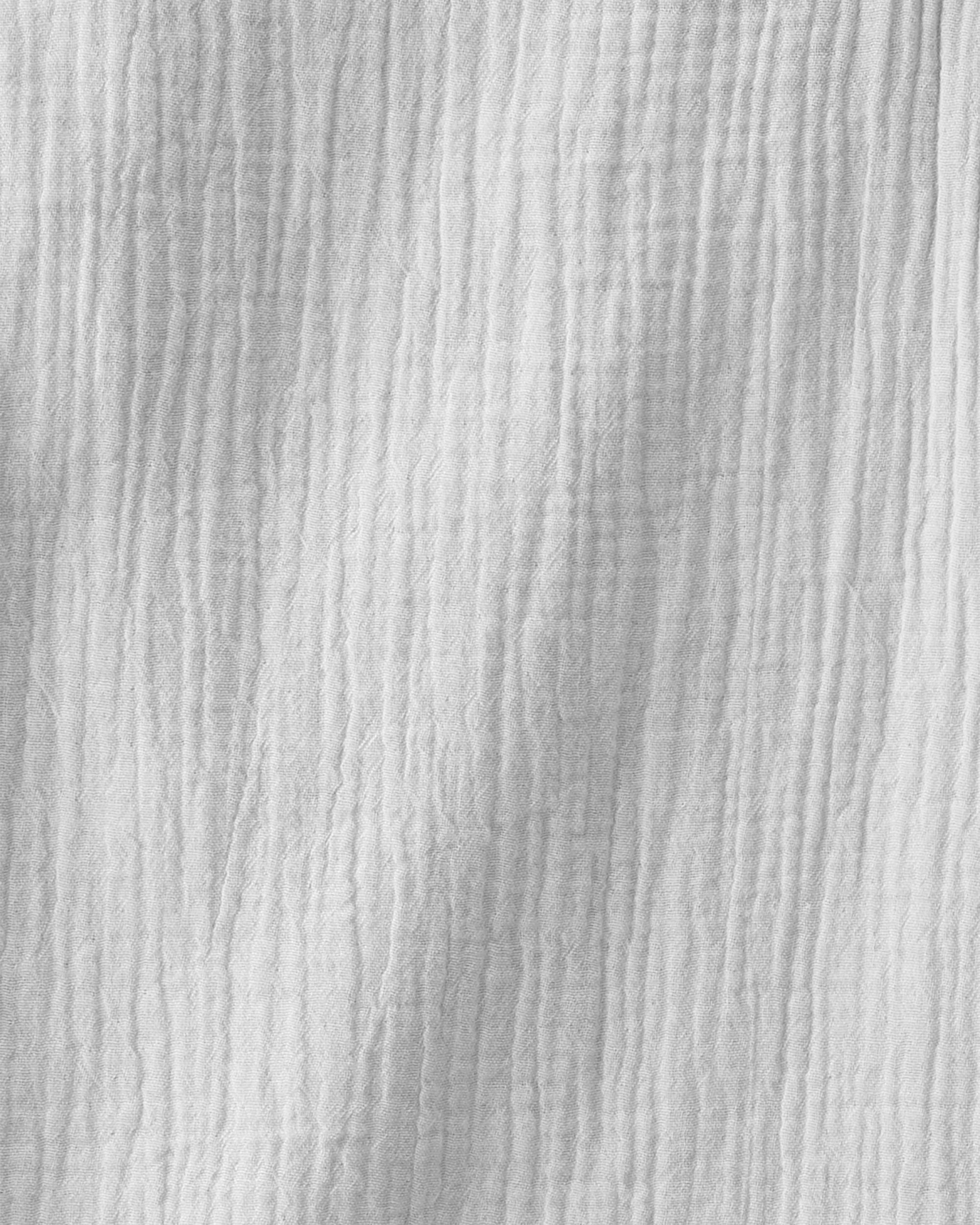 Baby Organic Cotton Gauze Zip Blanket