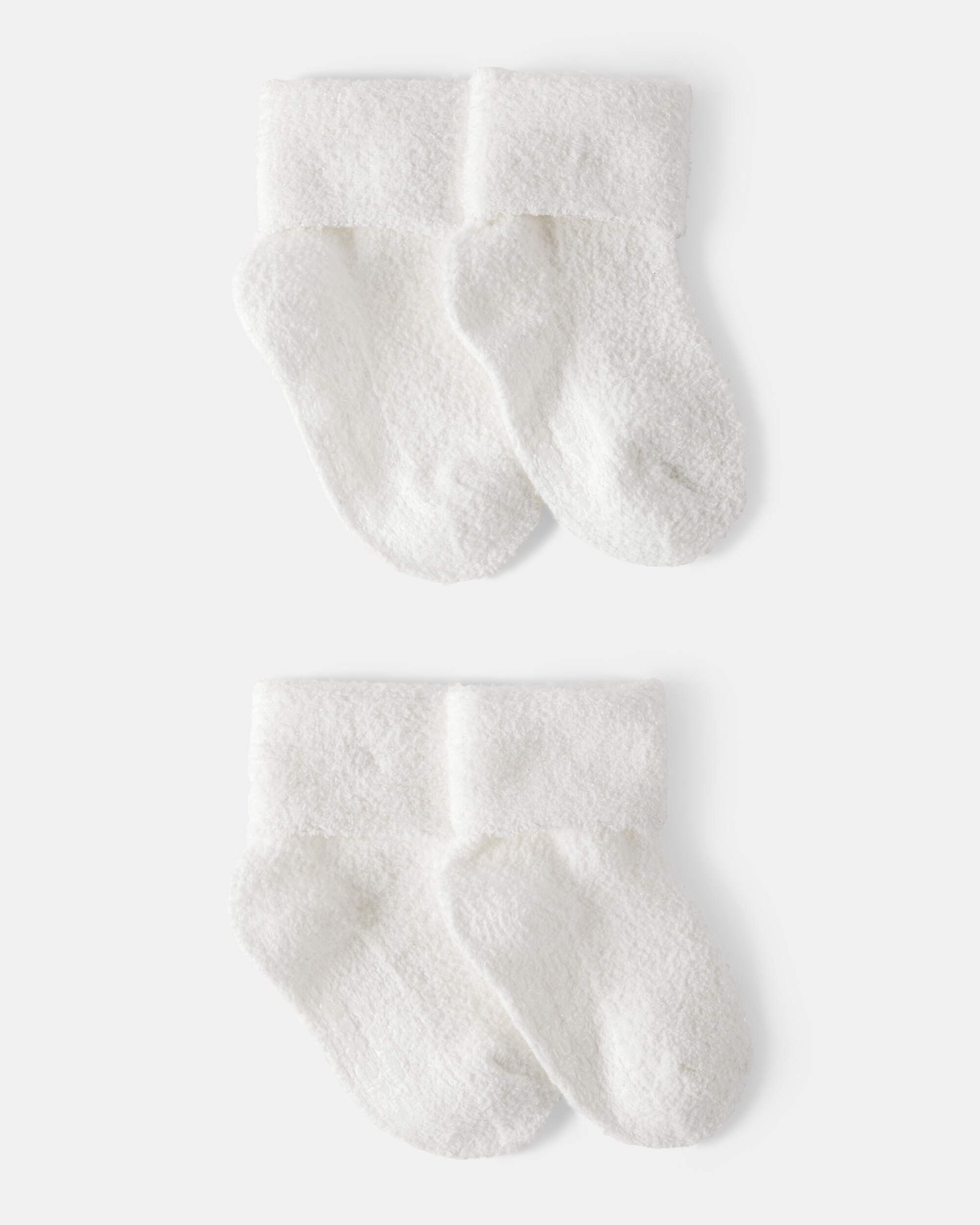 Baby 4-Pack Foldover Booties