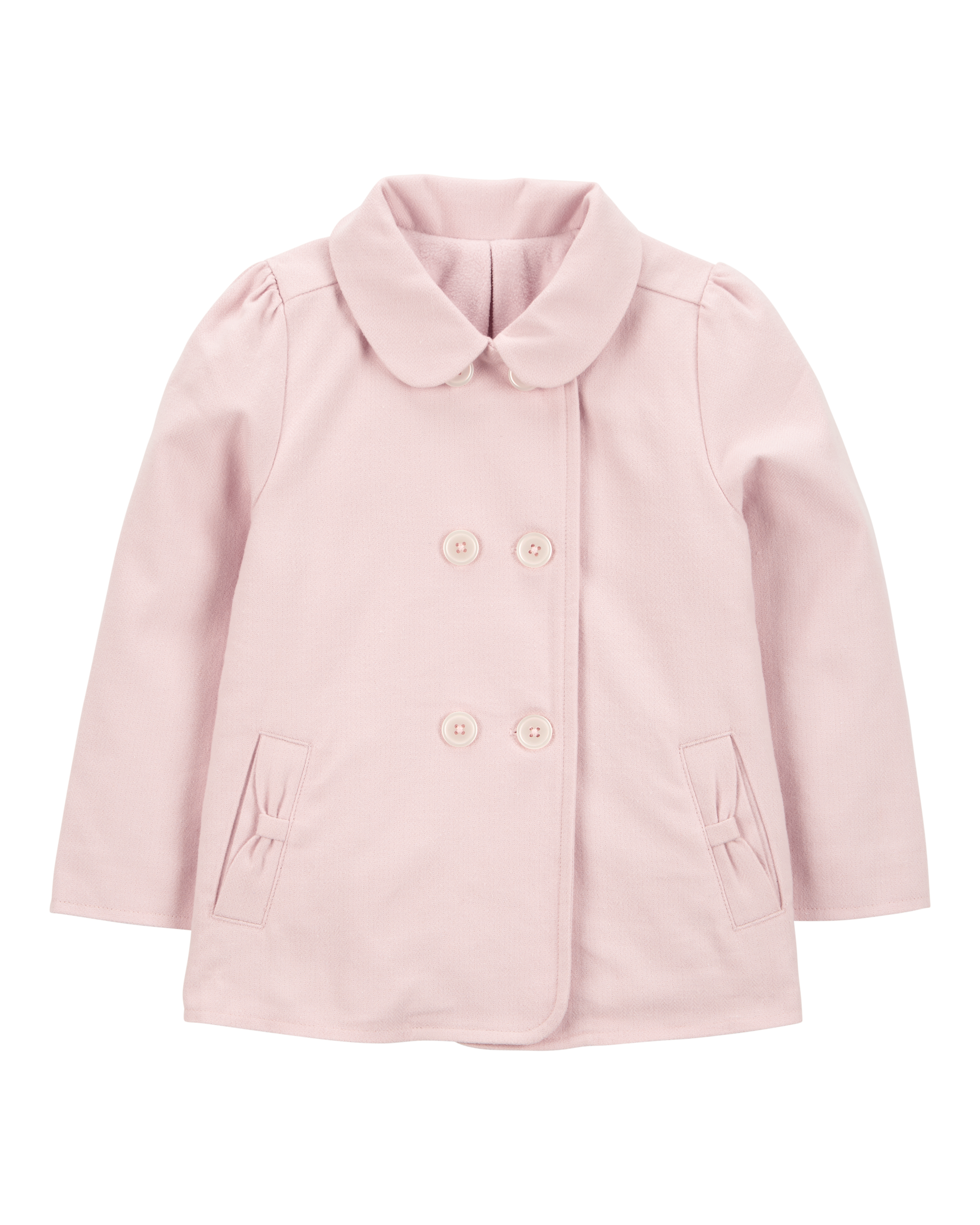 Toddler Cotton Woven Jacket - Pink