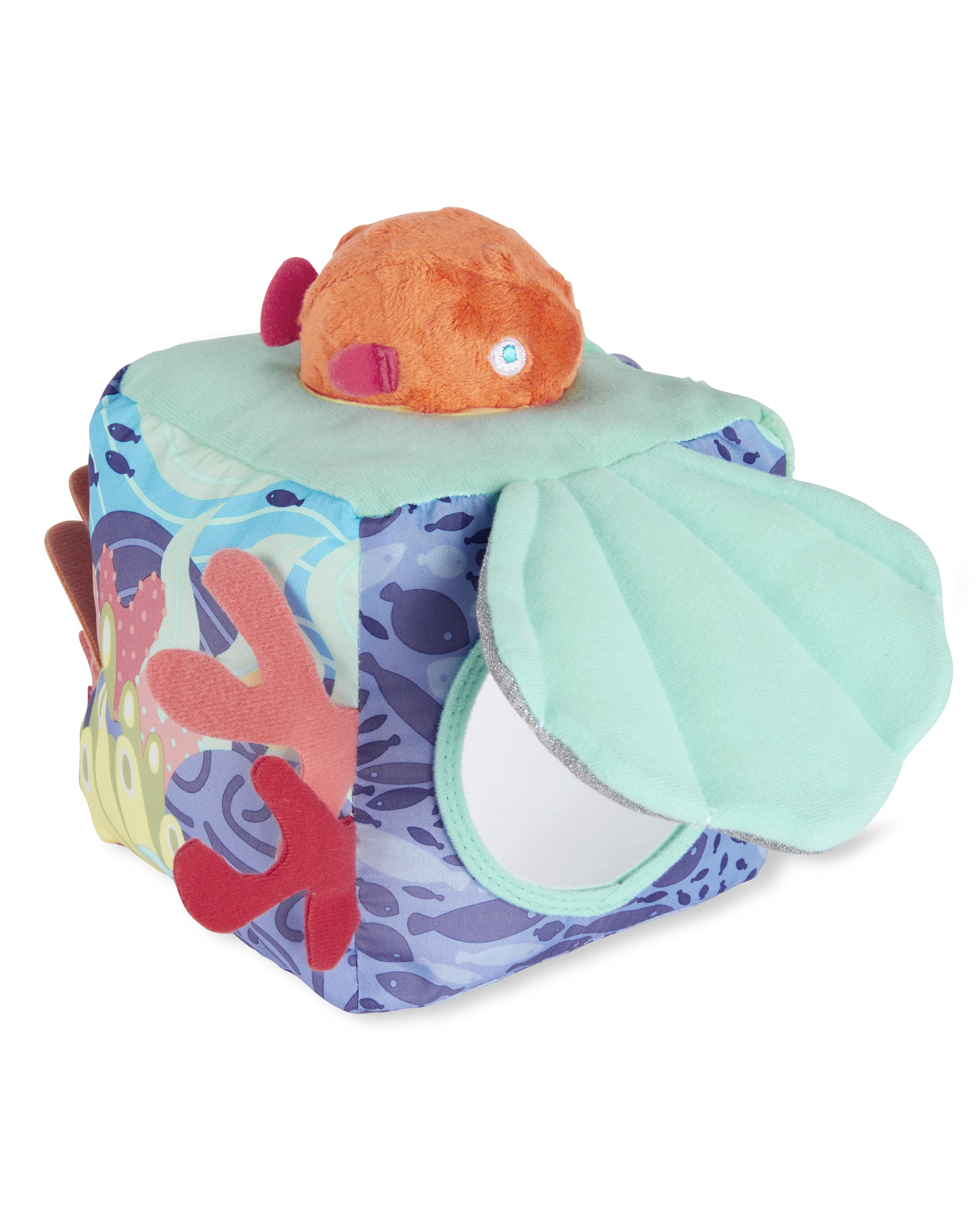 Baby Seascape Soft Baby Activity Cube
