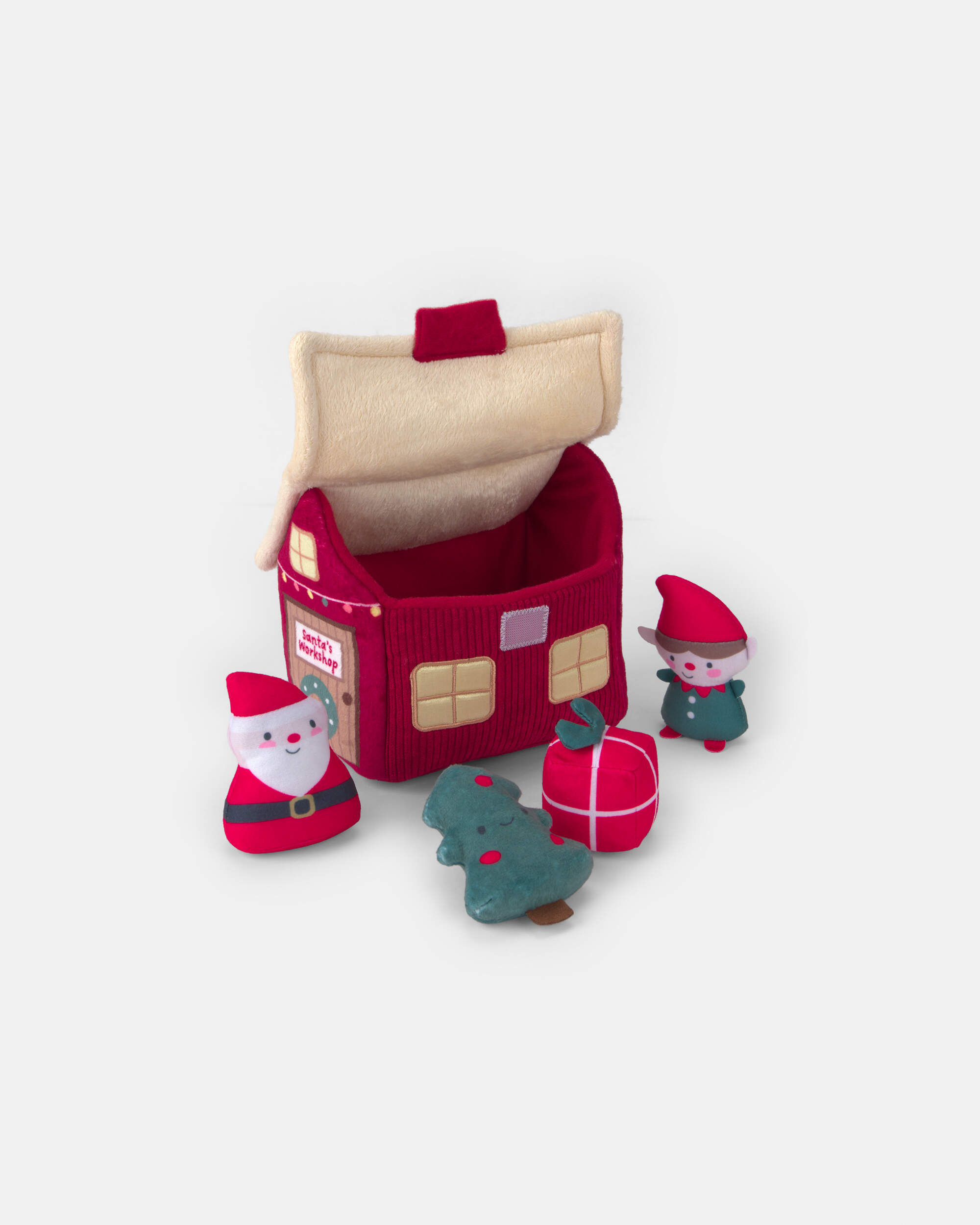 Toddler Santa's Workshop Activity Toy - Red