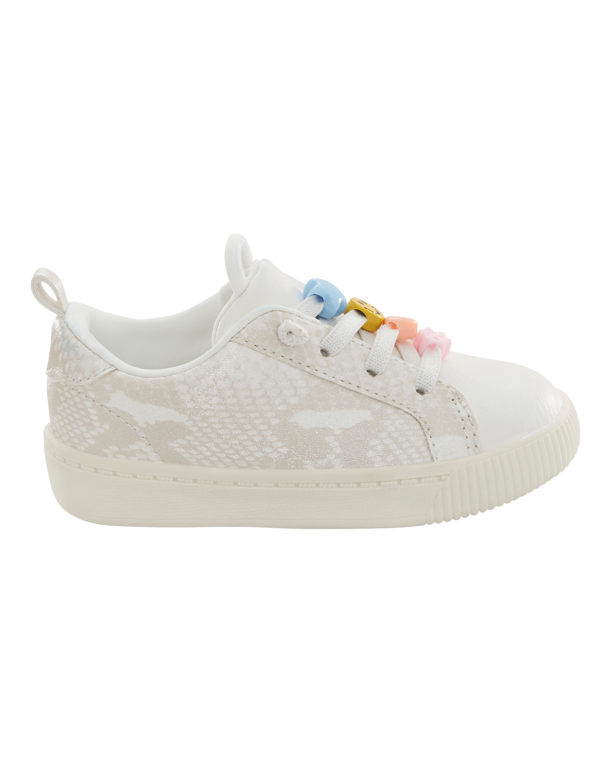 Toddler Snakeskin Pull On Sneakers