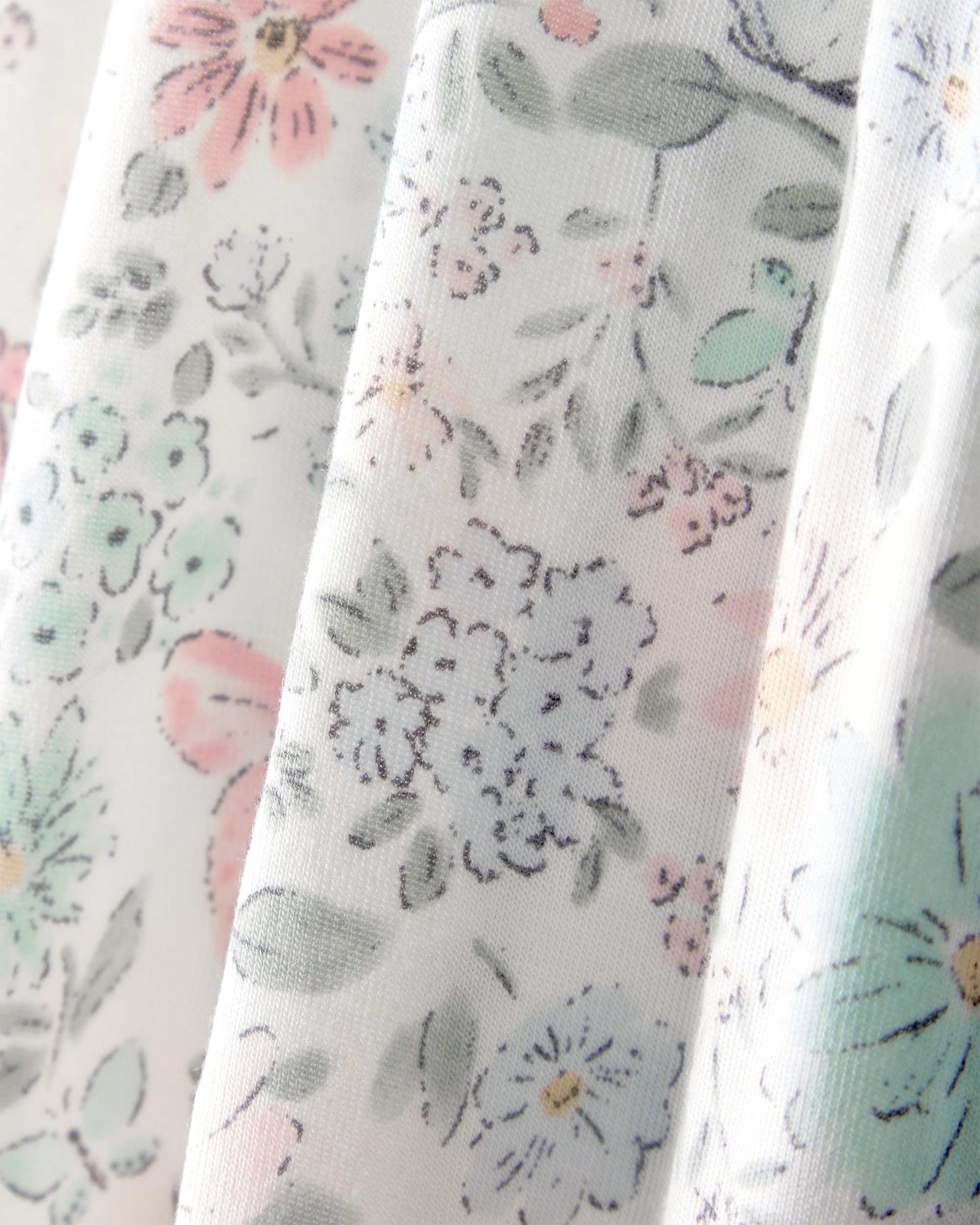 Baby Girl Butterfly Garden Headbands - Pink/Ivory