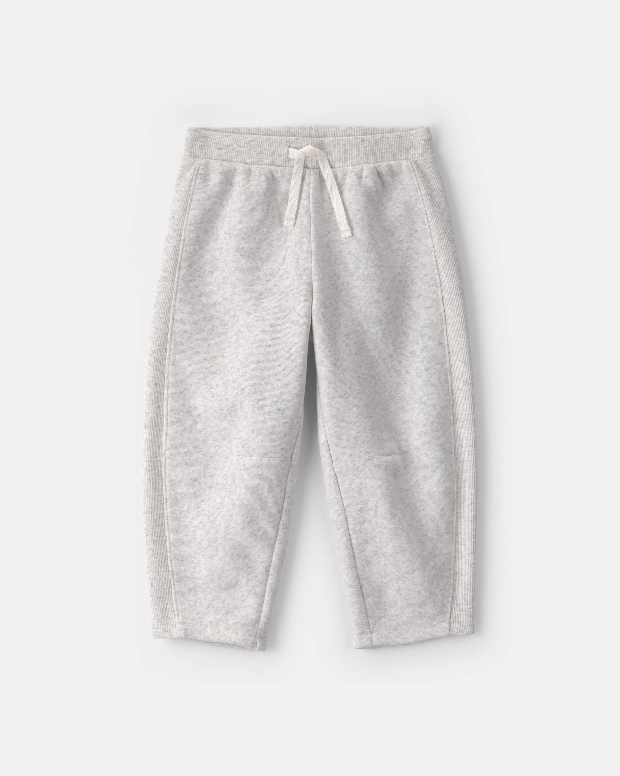 Toddler Girl Fleece Joggers - Grey