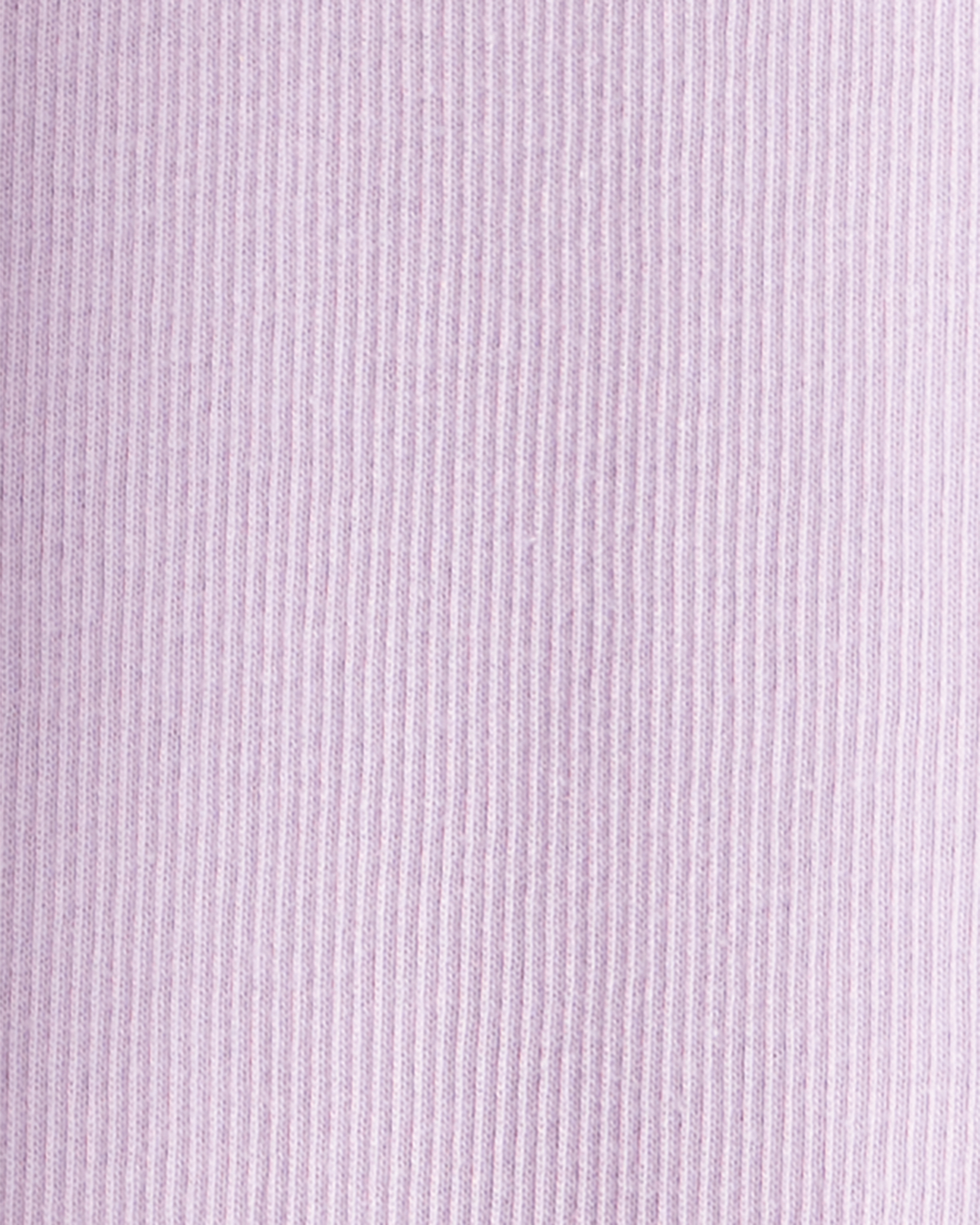 Girls 100% Cotton Pull-On Stretch Leggings - Purple