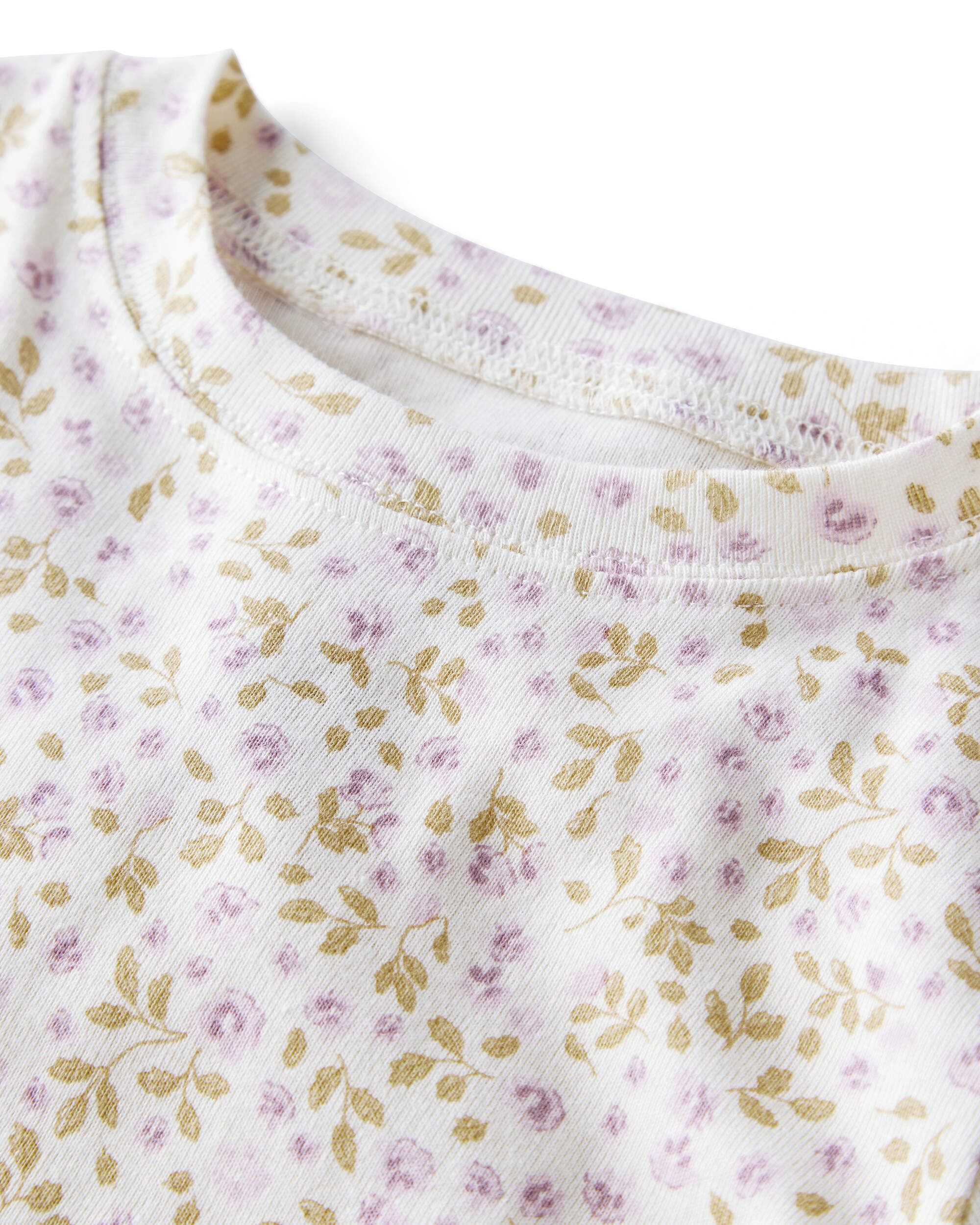 Toddler Organic Cotton  Pyjamas Enchanted Floral Print