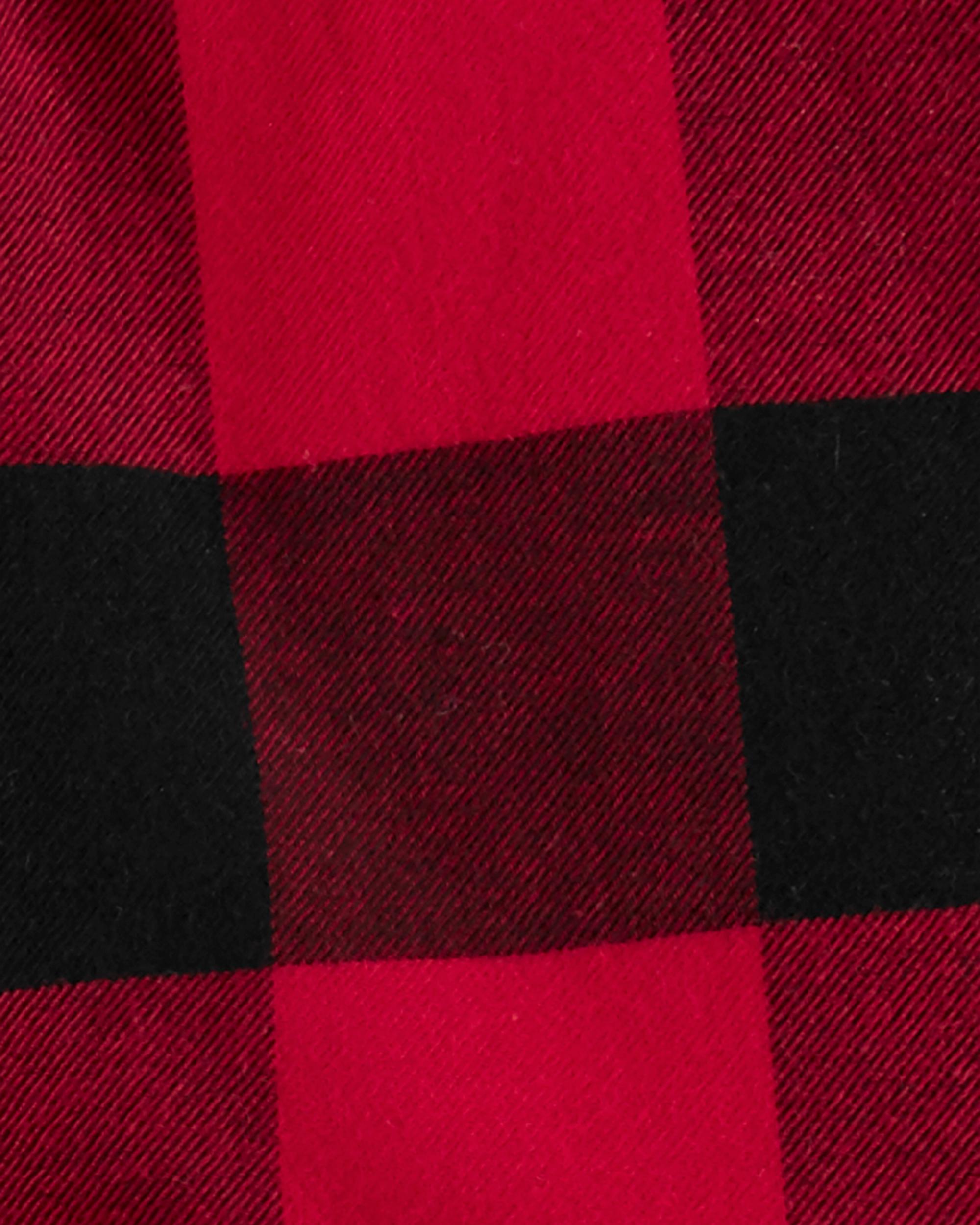 buffalo check holiday dress