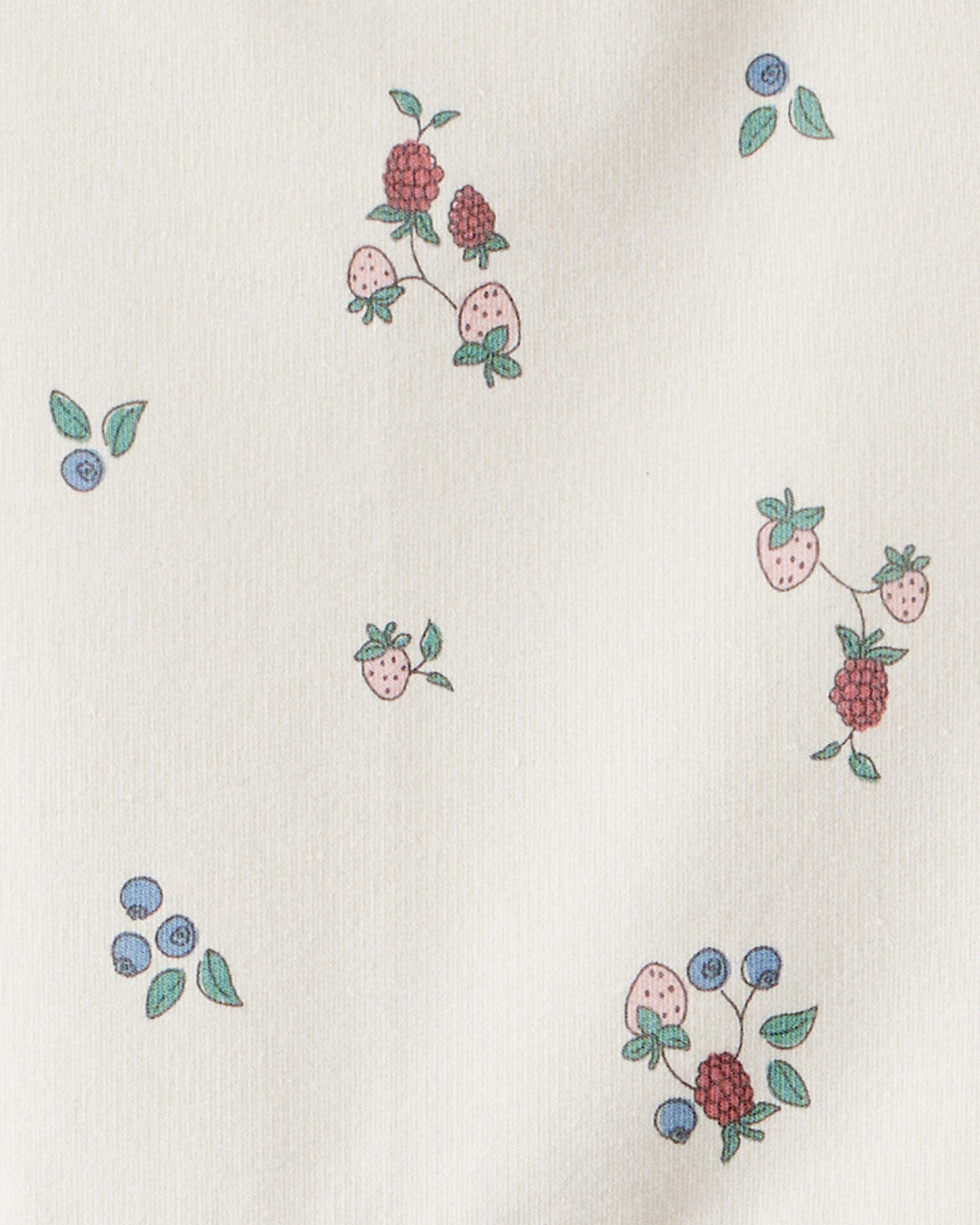 Kid Organic Cotton French Terry Dress Berry Blossom Print