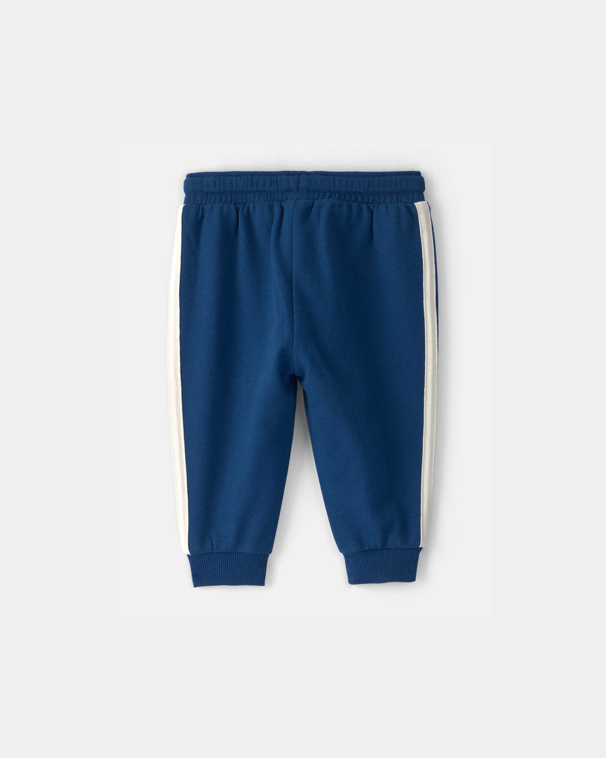 Baby Boy French Terry Pants - Blue | Carter's Oshkosh Canada