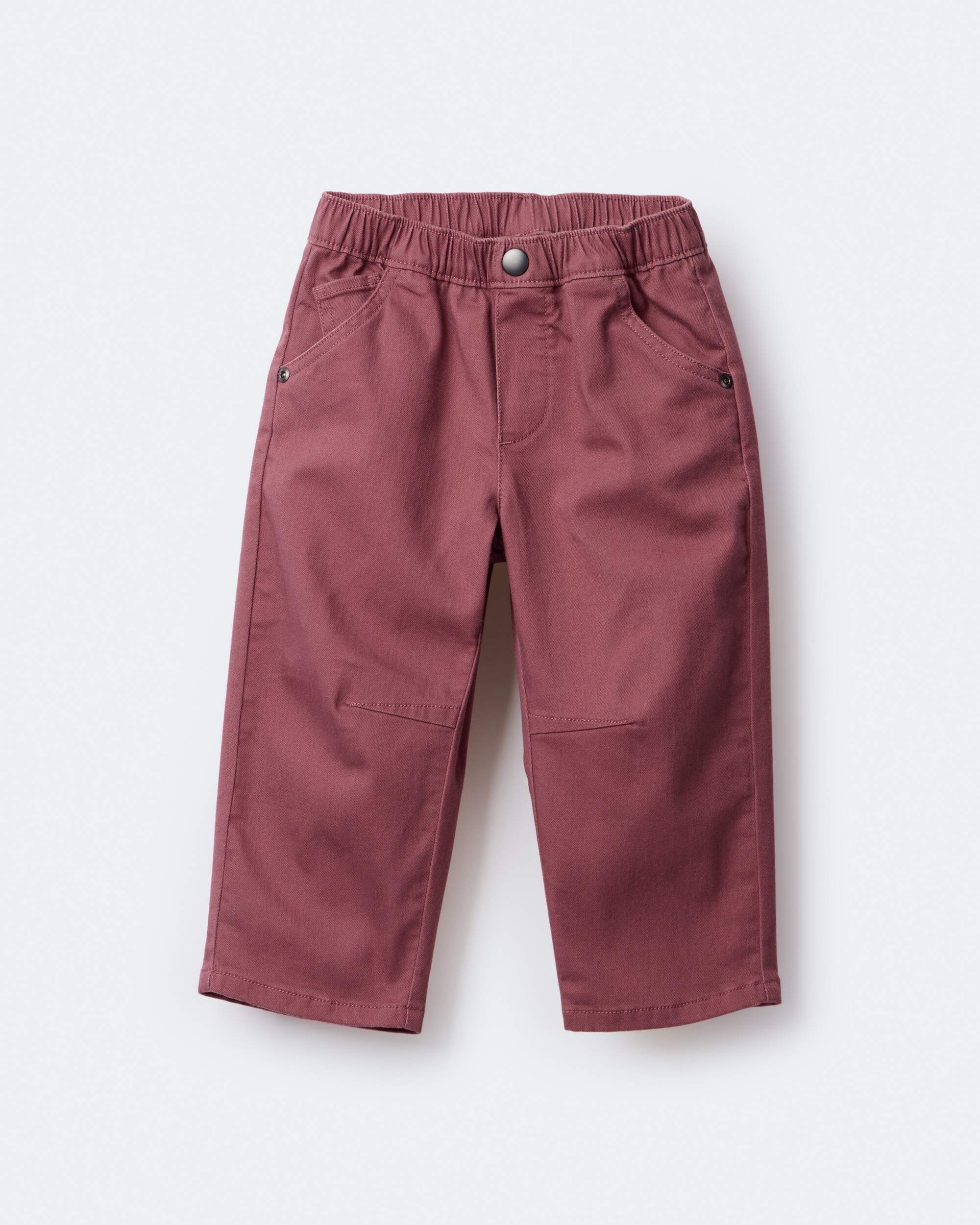 Toddler Barrel Pant - Burgundy
