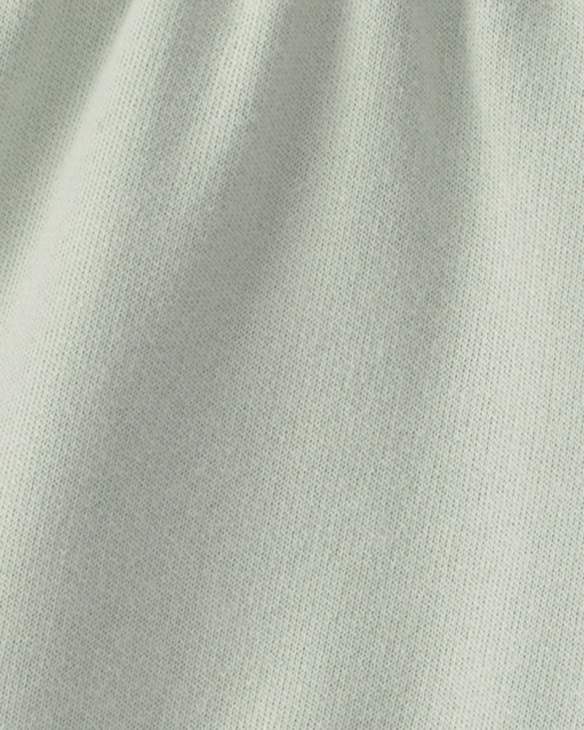 Baby Girl French Terry Shorts - Green