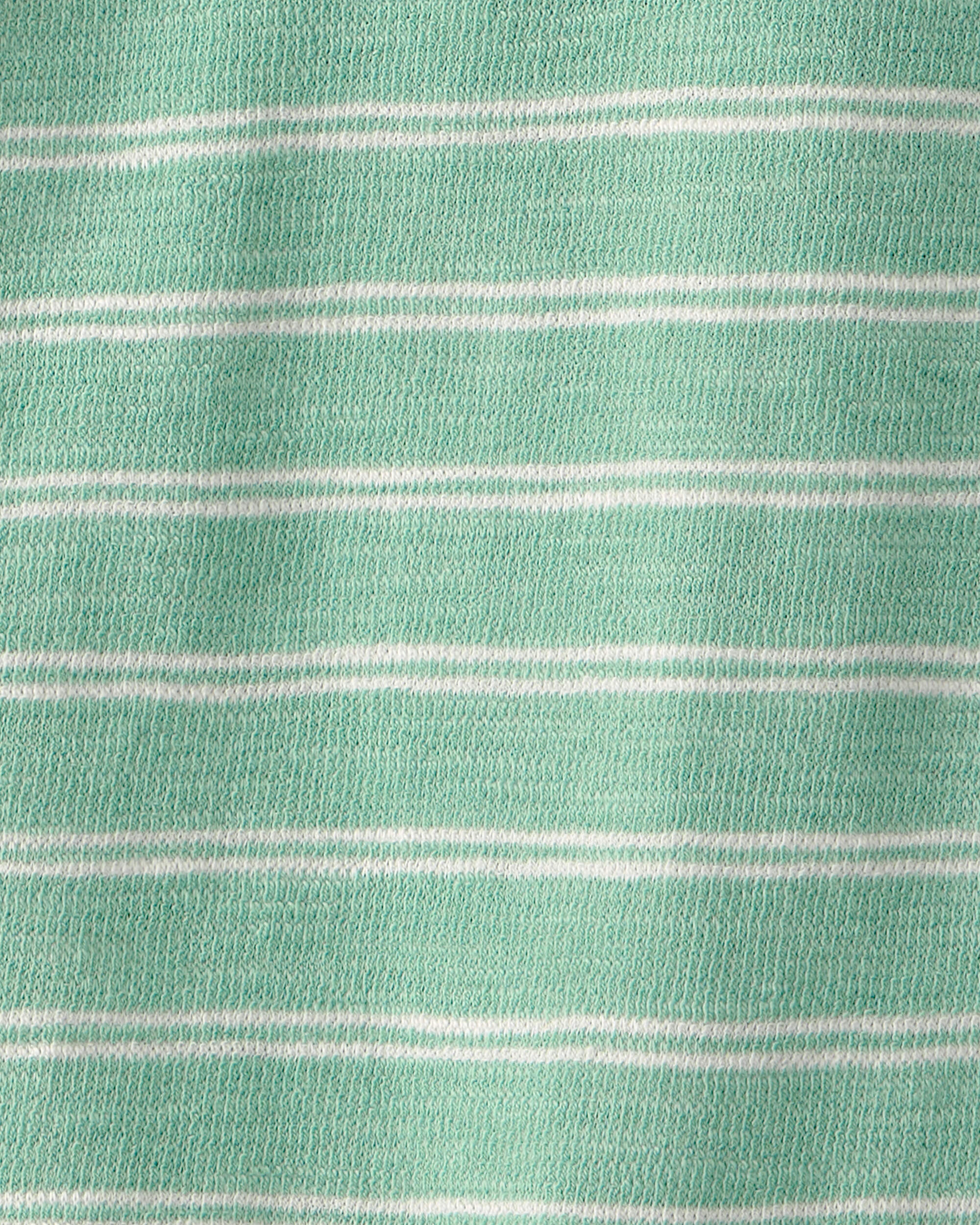 Baby Striped Romper Made with Organic Cotton