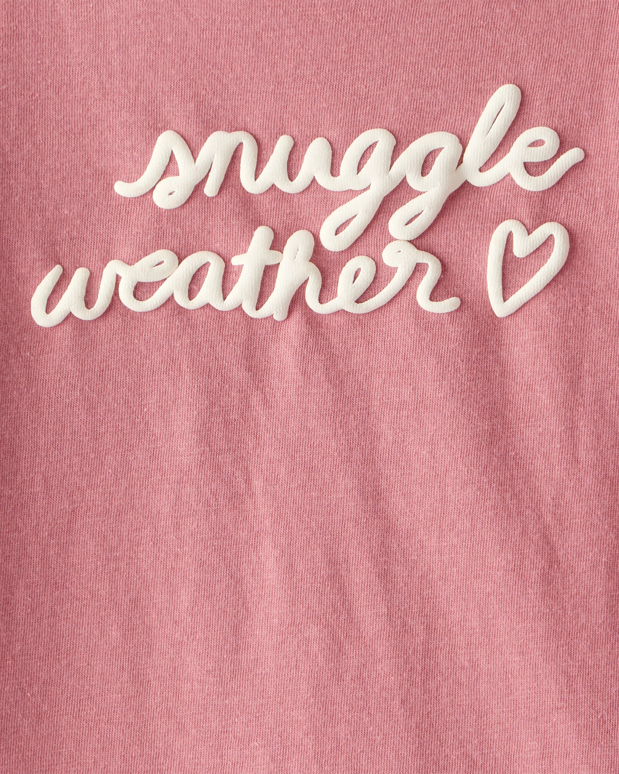 Toddler Girl Snuggle Weather Long-Sleeve Graphic Tee - Pink