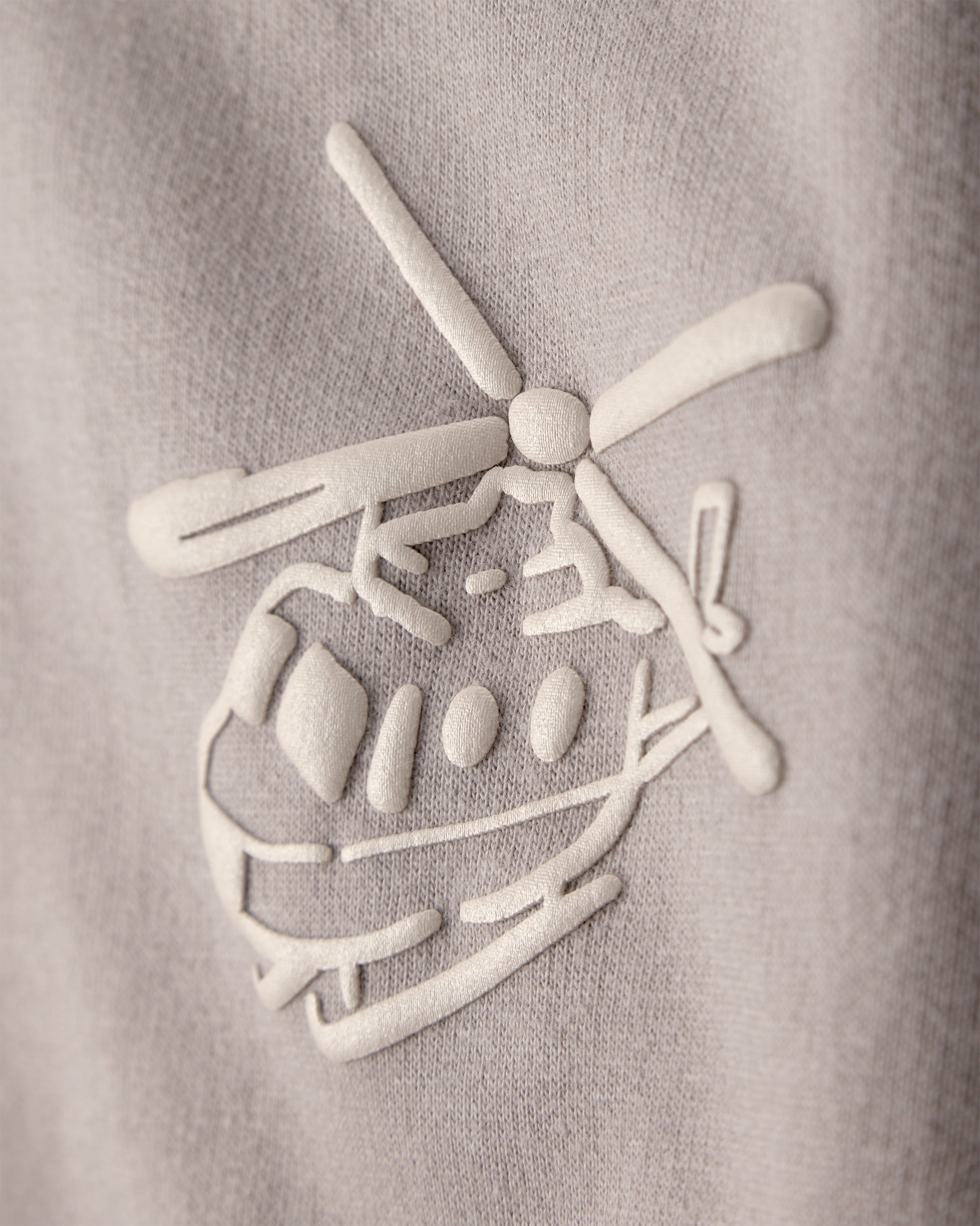 Baby Boy Helicopter French Terry Sweatshirt & Pant Set - Grey