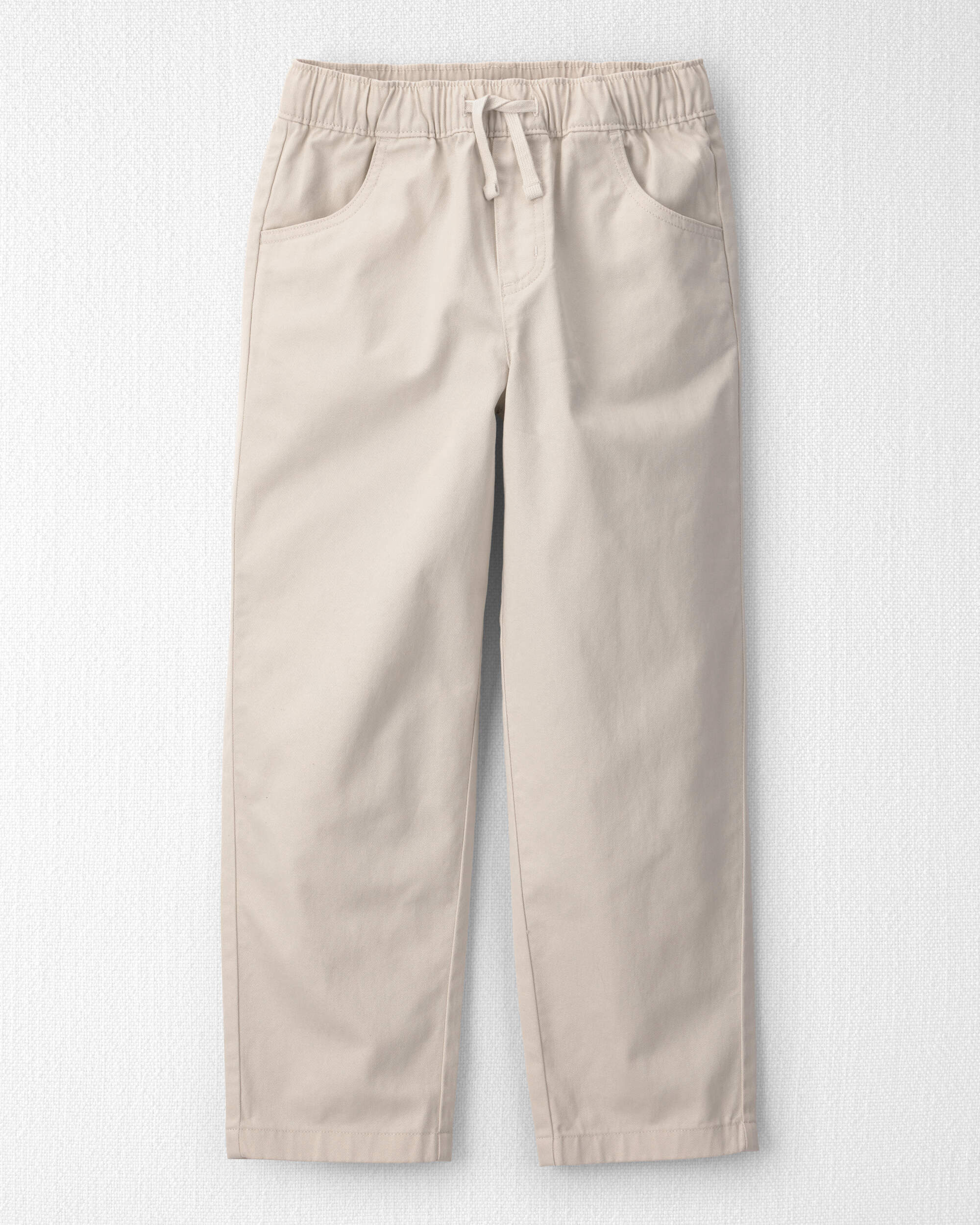 Kids Organic Cotton Baggy Twill Pants