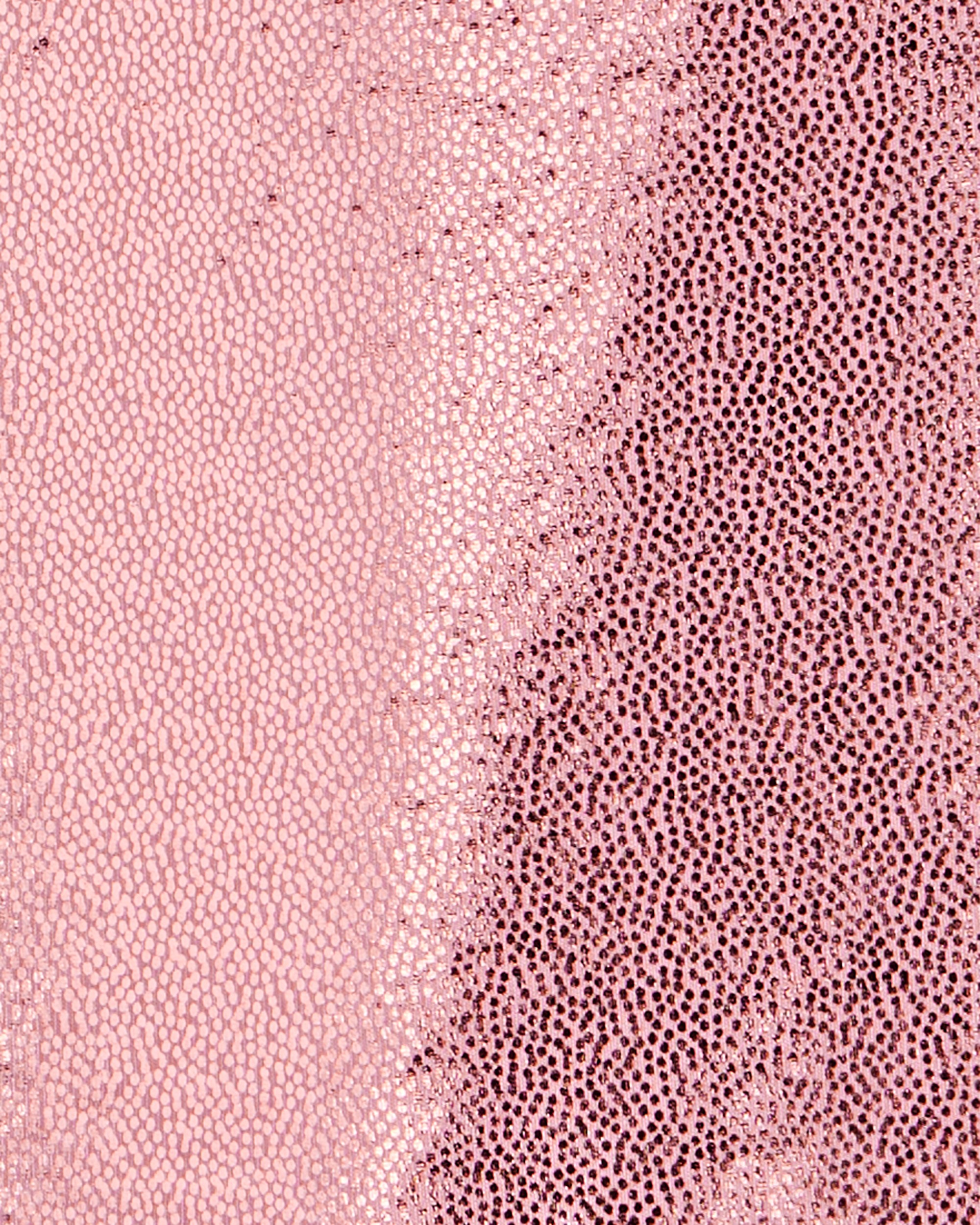 Baby Girl Pull-On Stretch Metallic Leggings - Pink