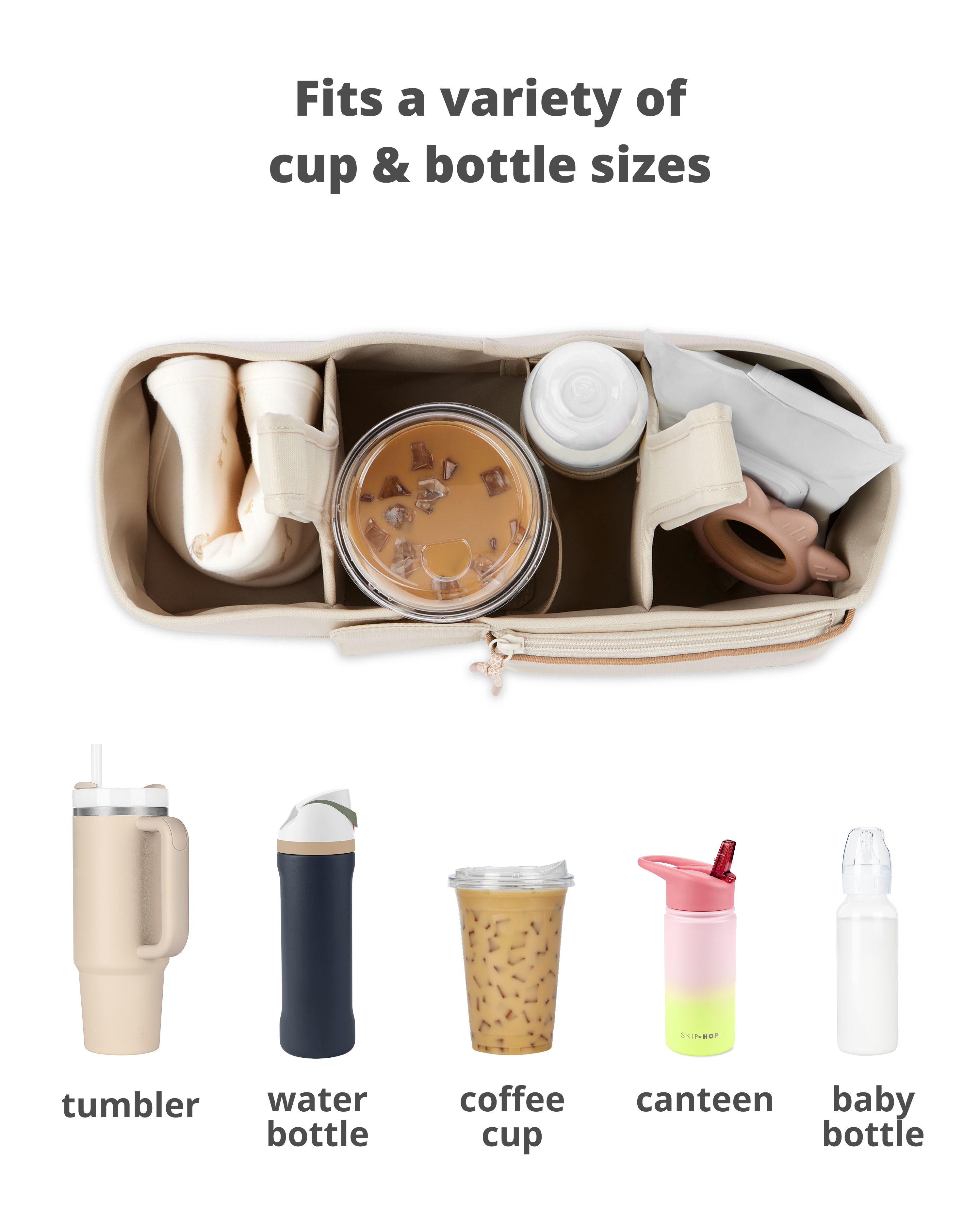 Ultimate Stroller Organizer - Oat