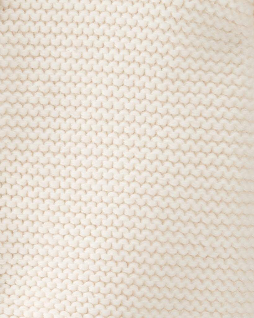 Baby Organic Cotton Signature Stitch Cardigan