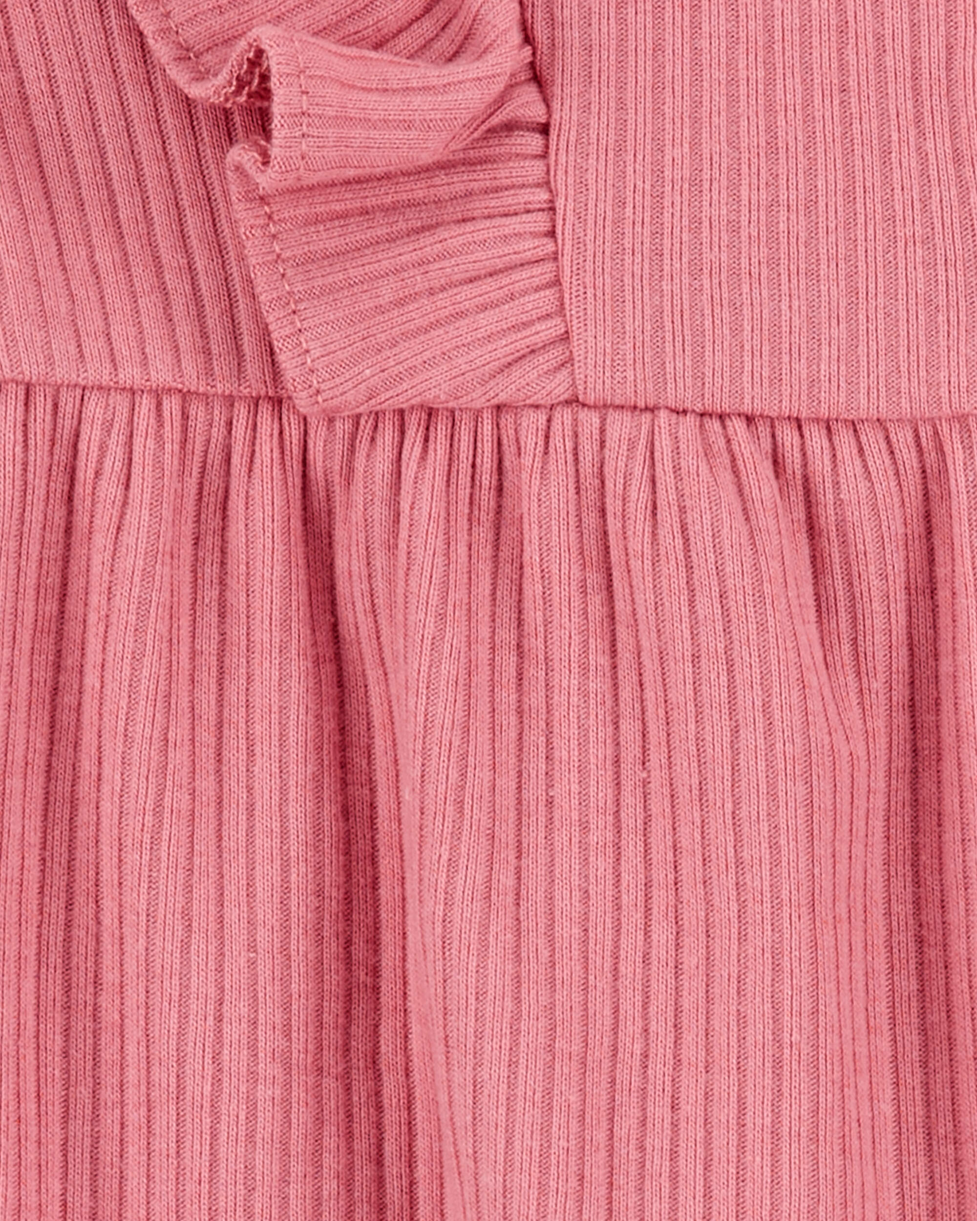 Baby Girl 2-Piece Jumpsuit & Headwrap Set